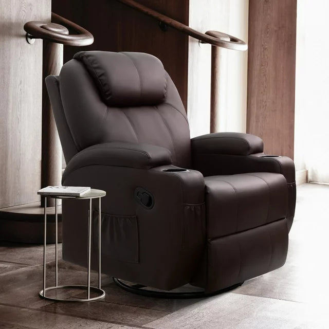 homall-recliner-chair-massagesessel-schwarz-leder-heizung image 8