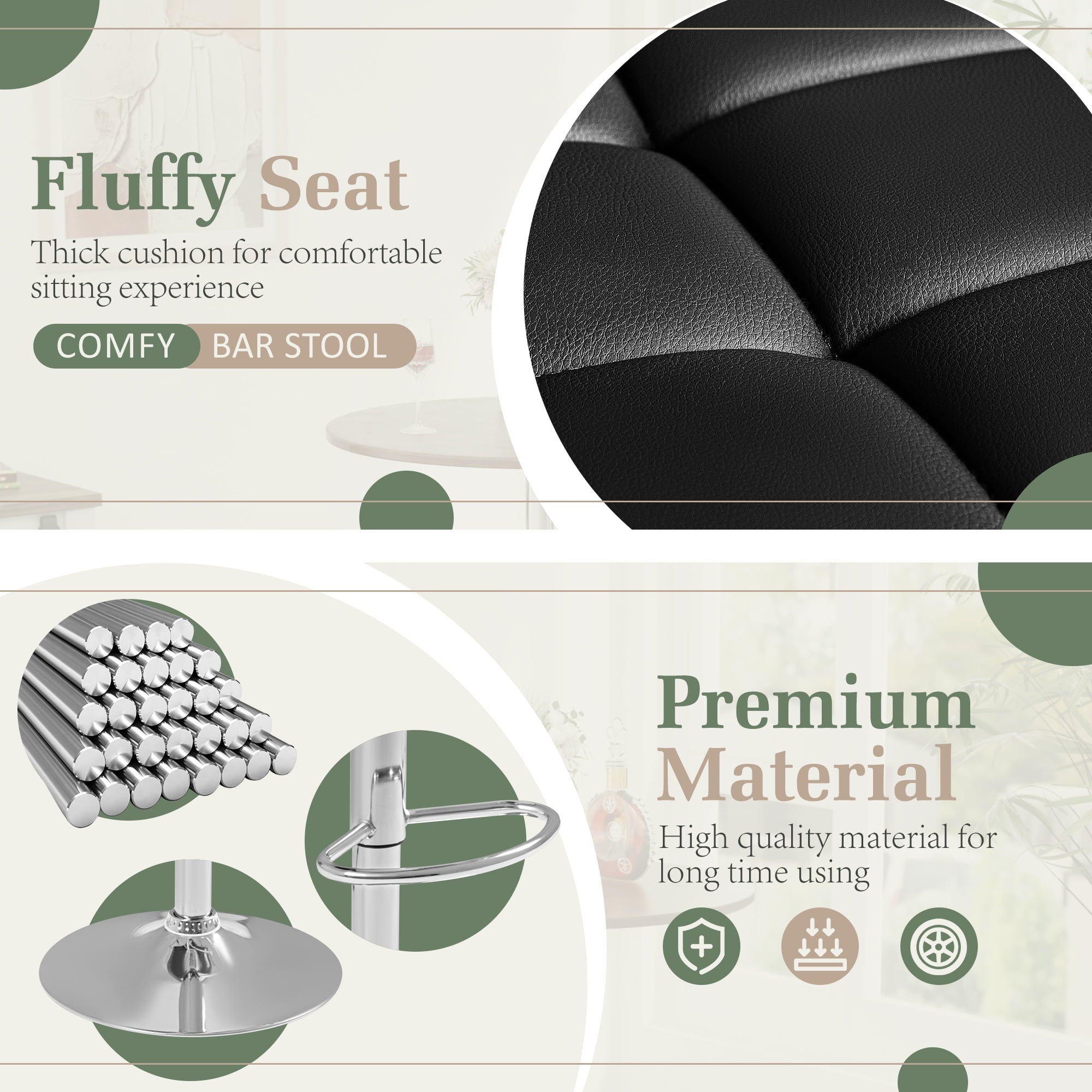 homall-bar-stool-barhocker-schwarz-2er-set-h-henverstellbar image 4