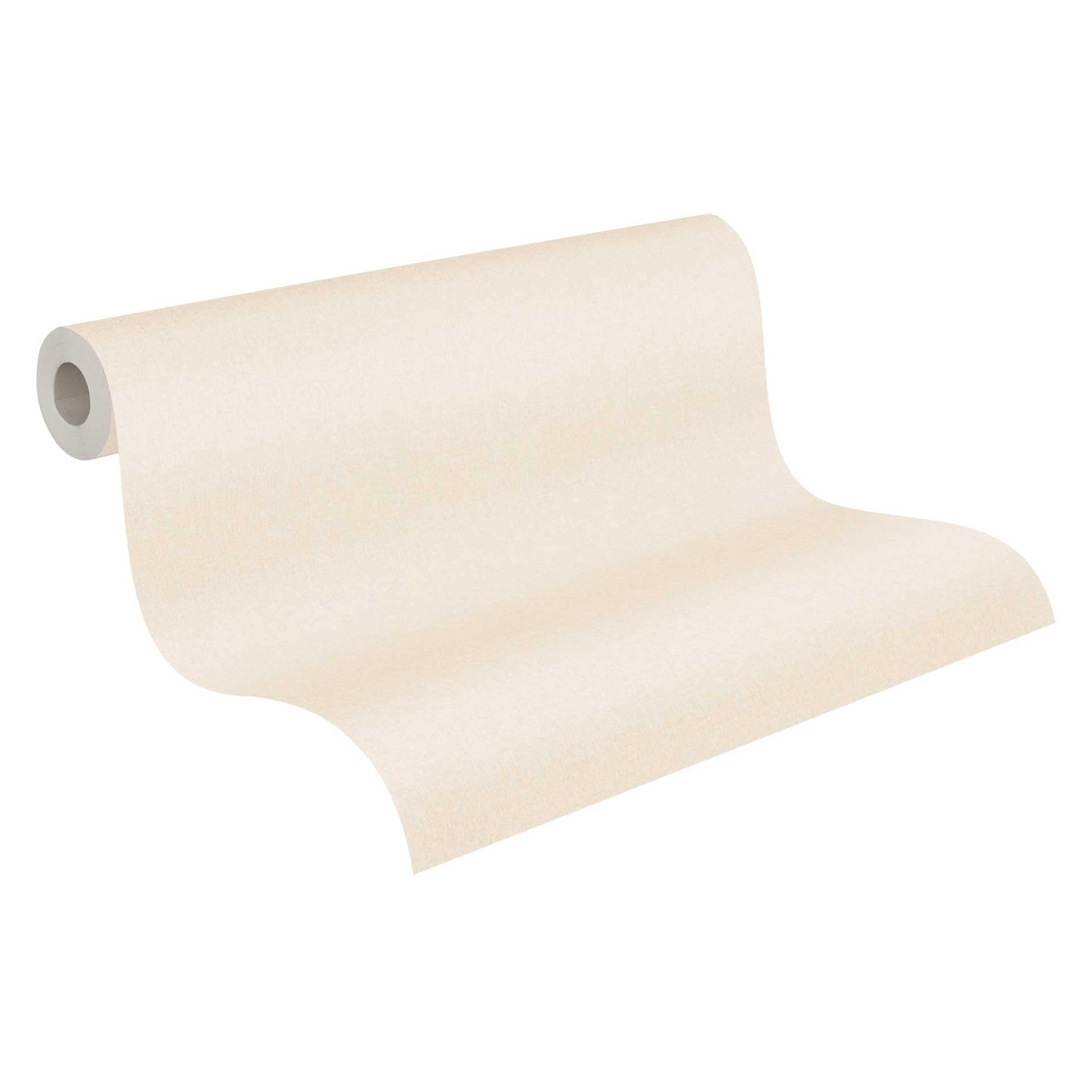 a-s-cr-ation-uni-vliestapete-creme-10-05x0-53-m-strukturiert image 1