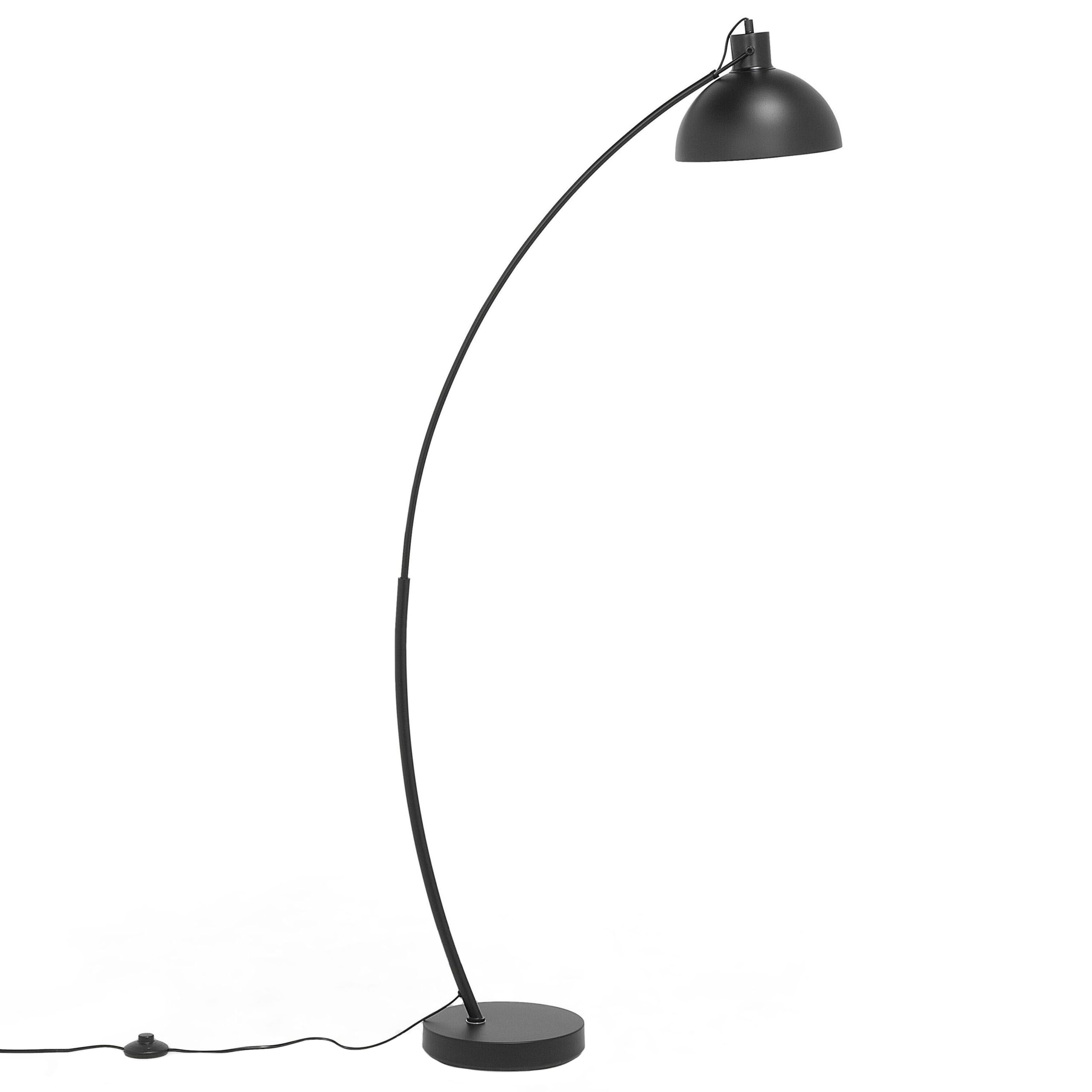 beliani-dintel-stehlampe-metall-schwarz-155-cm-e27 image 4