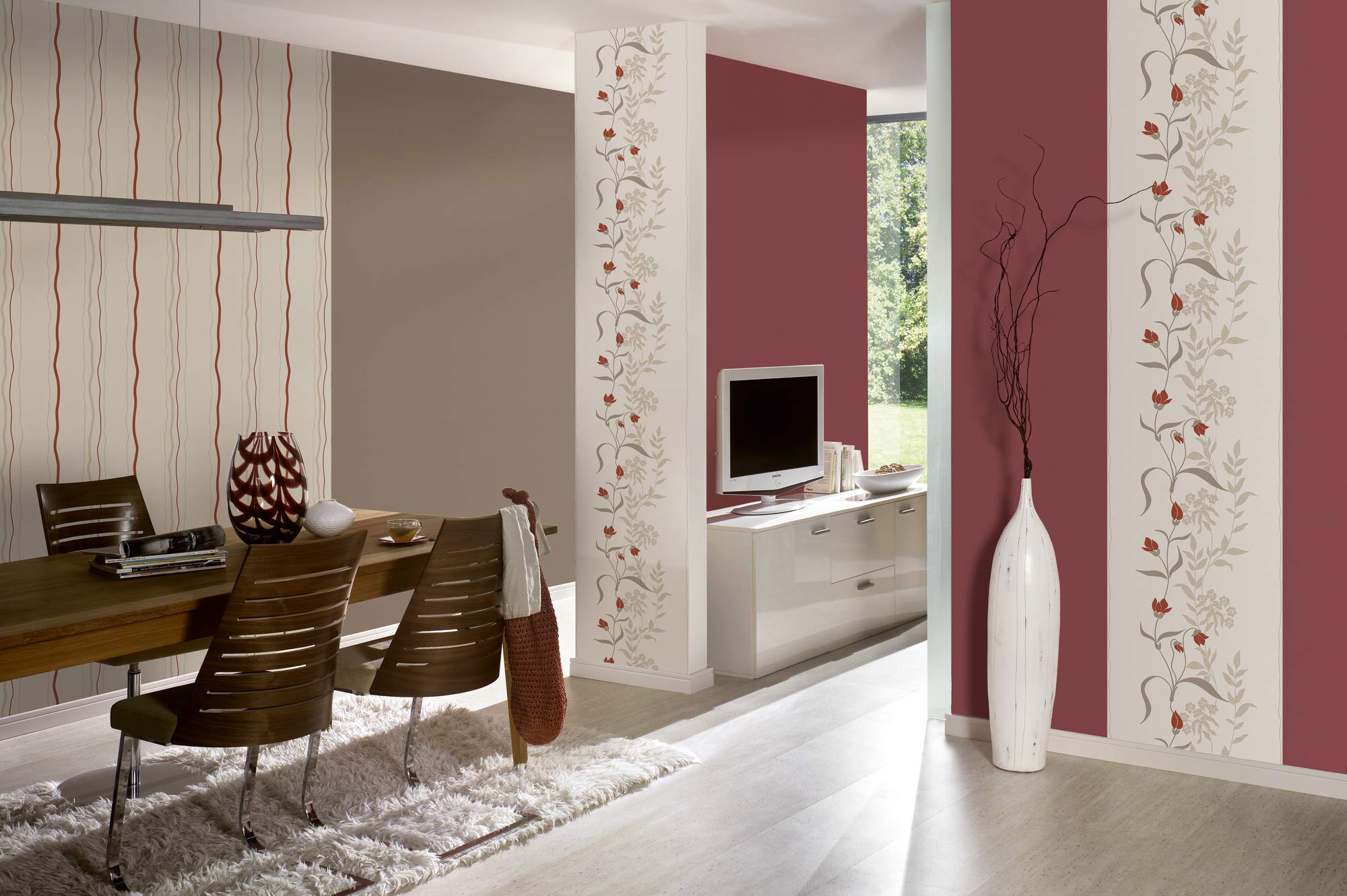 a-s-cr-ation-vliestapete-958741-beige-blumenranken image 4