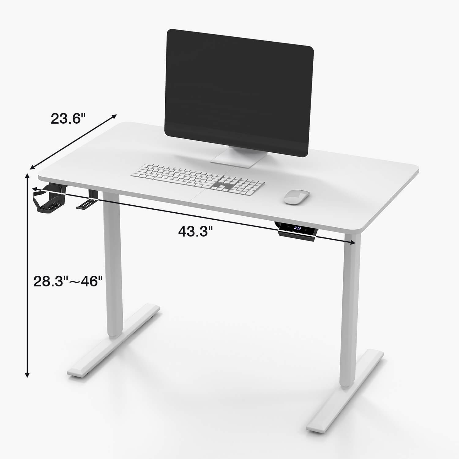 homall-schreibtisch-h-henverstellbar-elektrisch-wei image 6