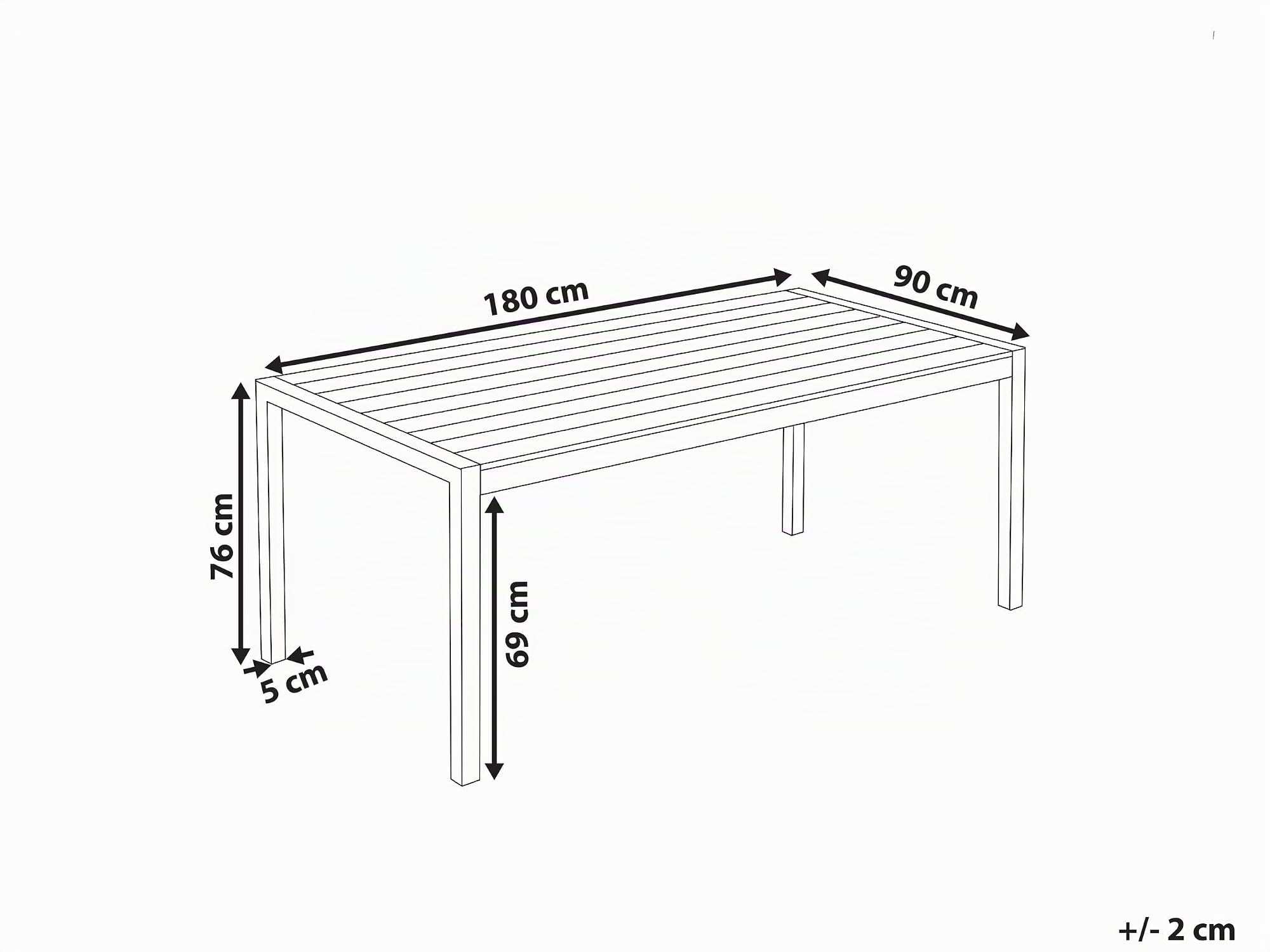beliani-vernio-gartentisch-aluminium-grau-6-personen-180x90 image 3