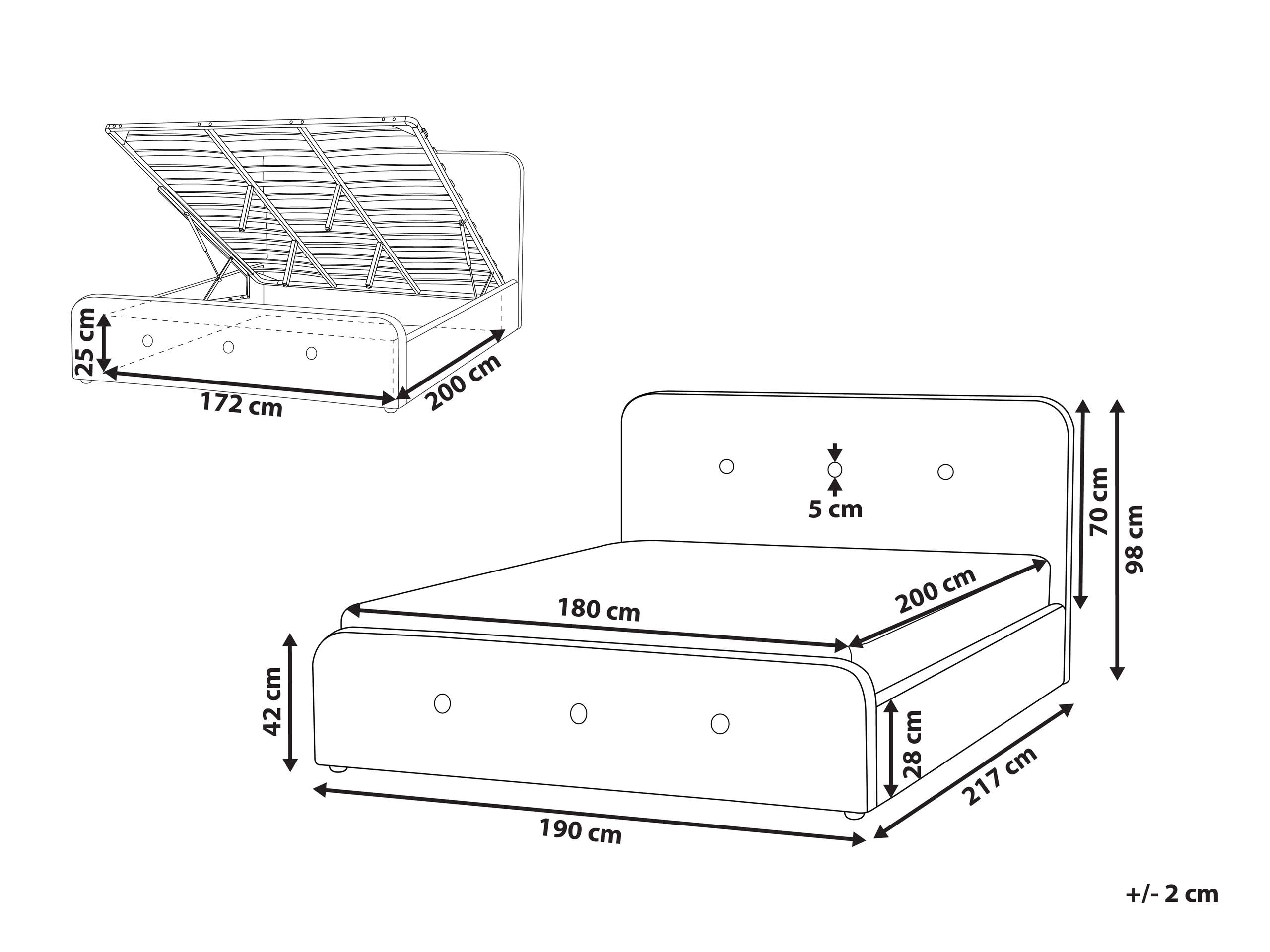 beliani-rennes-bett-180x200-beige-mit-bettkasten image 3