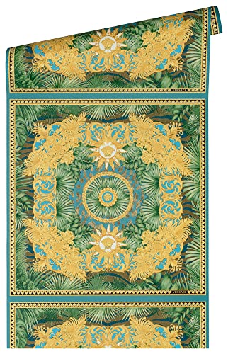 a-s-cr-ation-versace-387032-tapete-dschungel-blau-gold-vlies image 5
