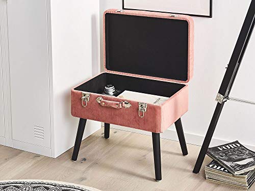 beliani-mallard-hocker-mit-stauraum-cord-rosa image 8