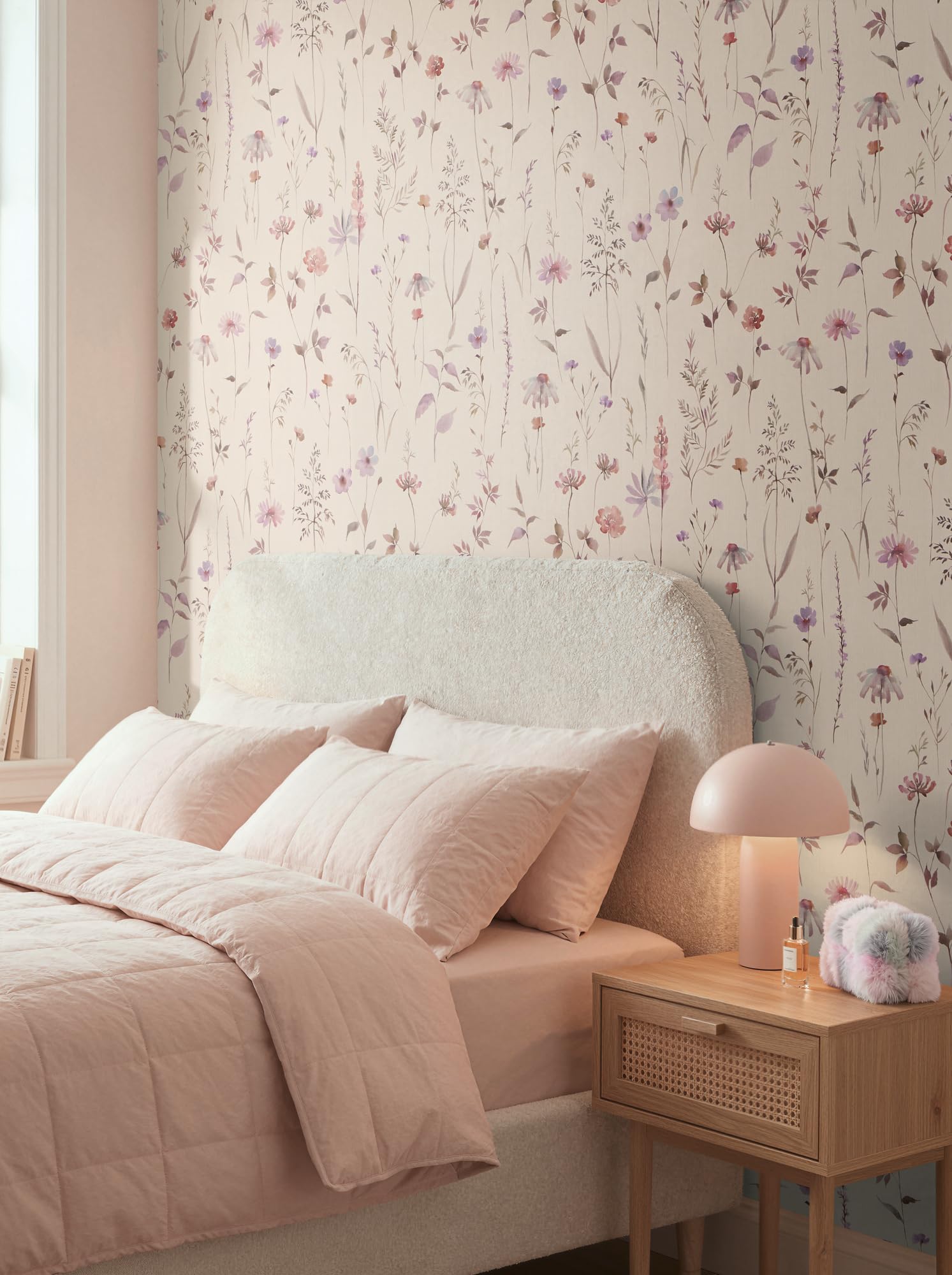 a-s-cr-ation-blumentapete-p-onien-creme-rosa-vliestapete-10-05x0-53m image 2