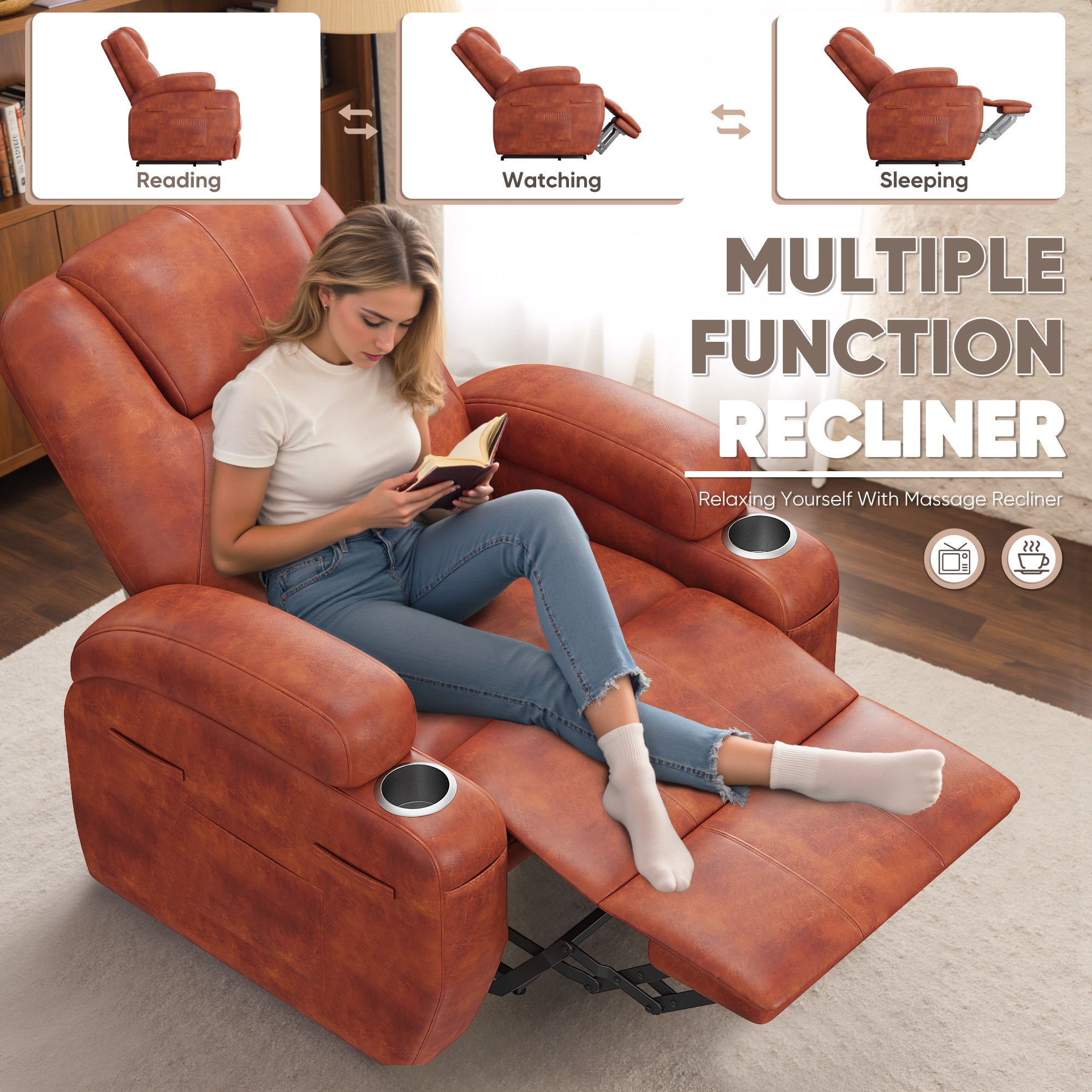 homall-recliner-chair-massagesessel-schwarz-mit-aufstehhilfe image 6