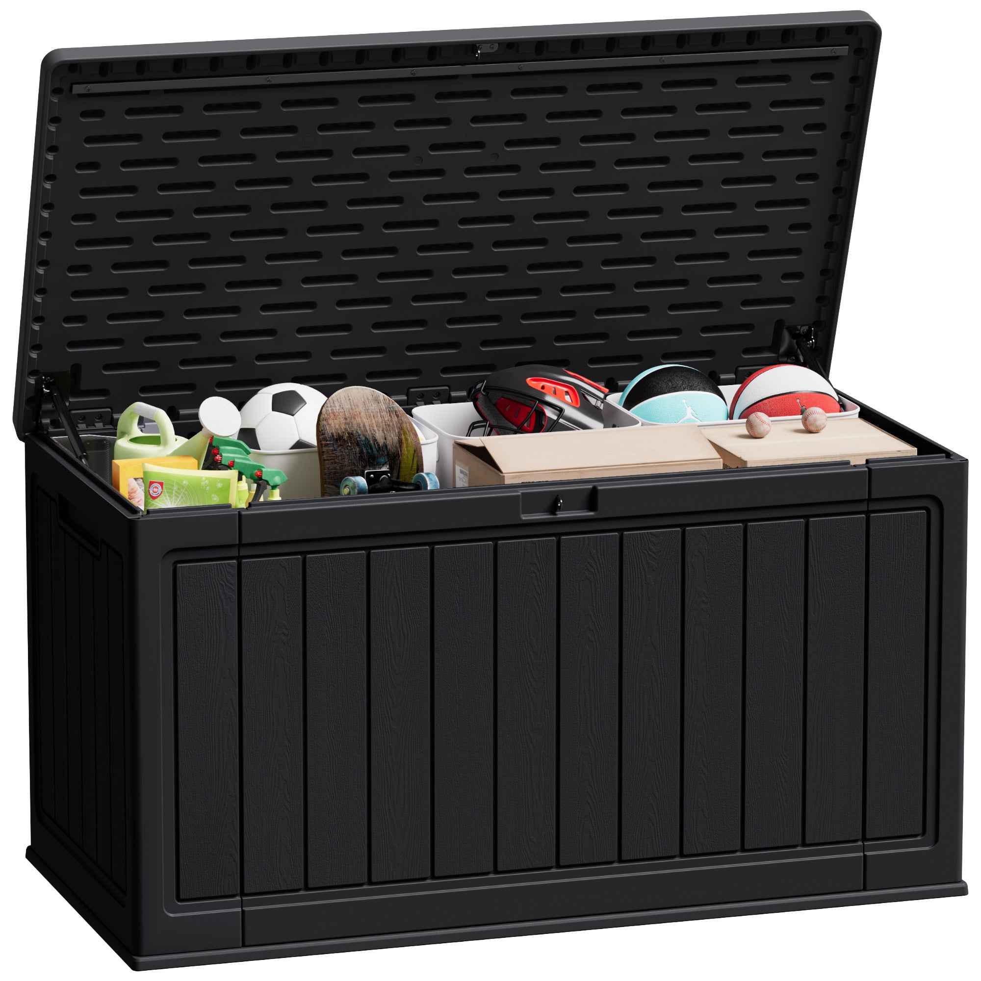 homall-patio-furniture-gartenbox-567-l-schwarz-wetterfest image 1