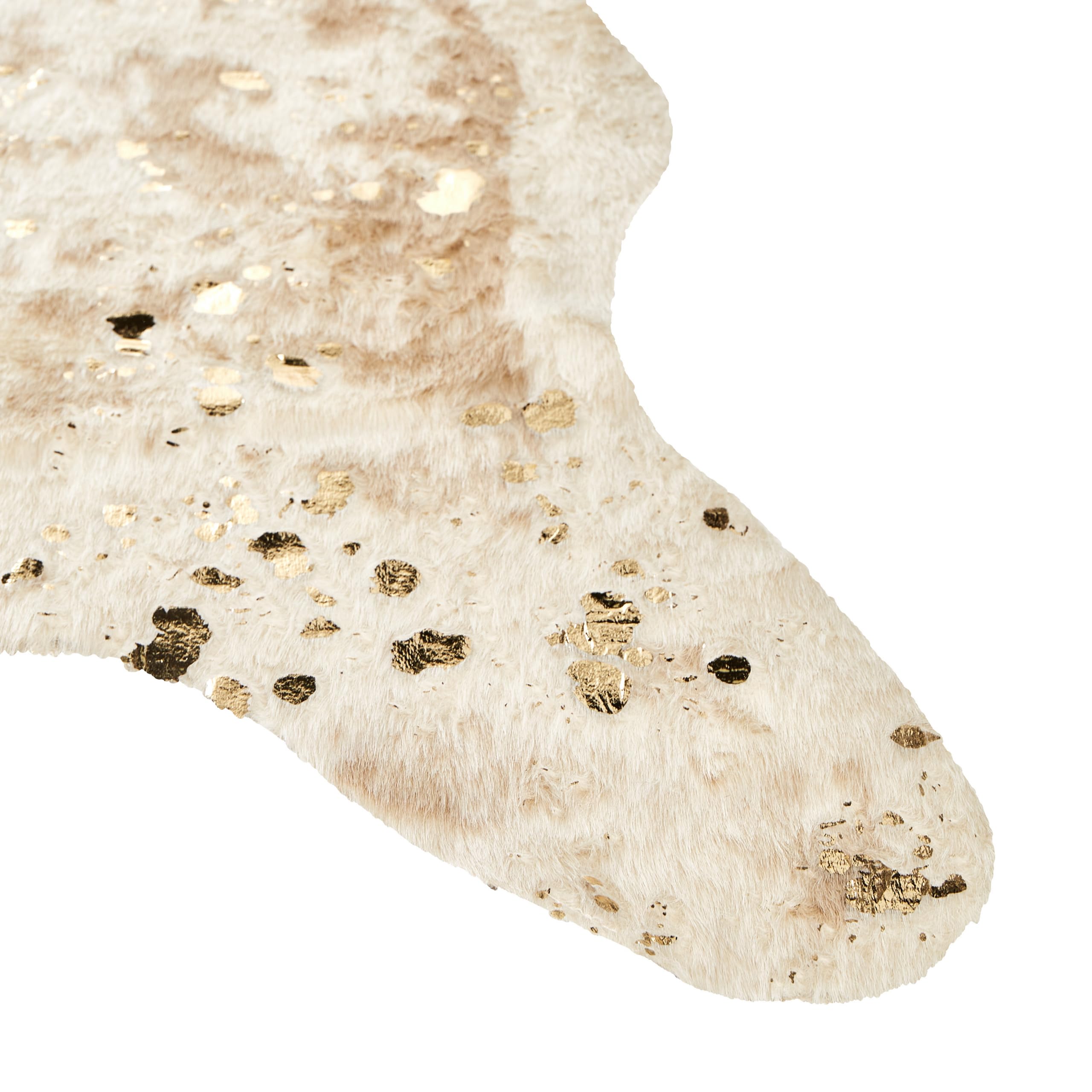 beliani-bogong-kunstfell-teppich-150x200-beige-kuhmuster-gold image 5