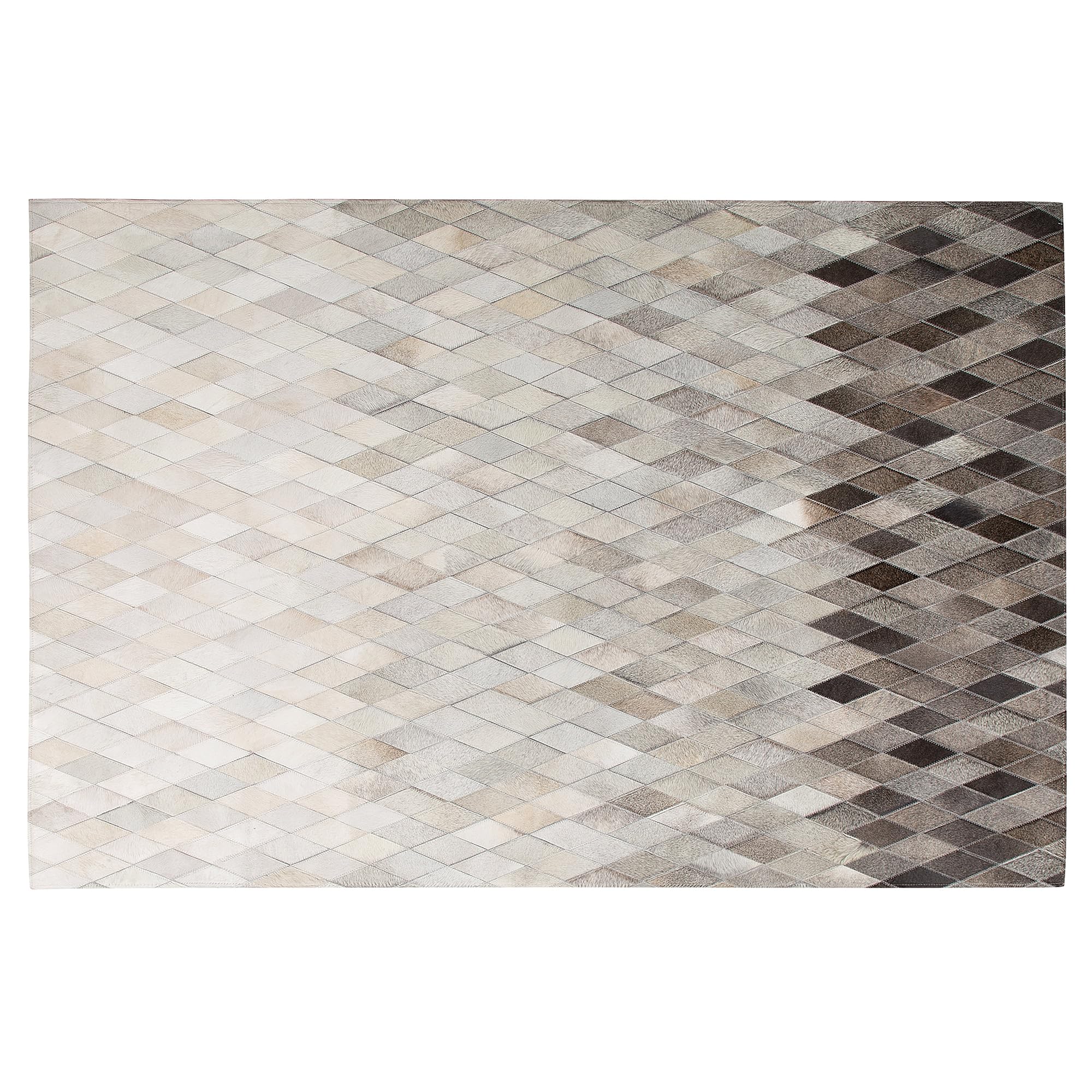 beliani-maldan-lederteppich-140x200-wei-grau-modern image 3