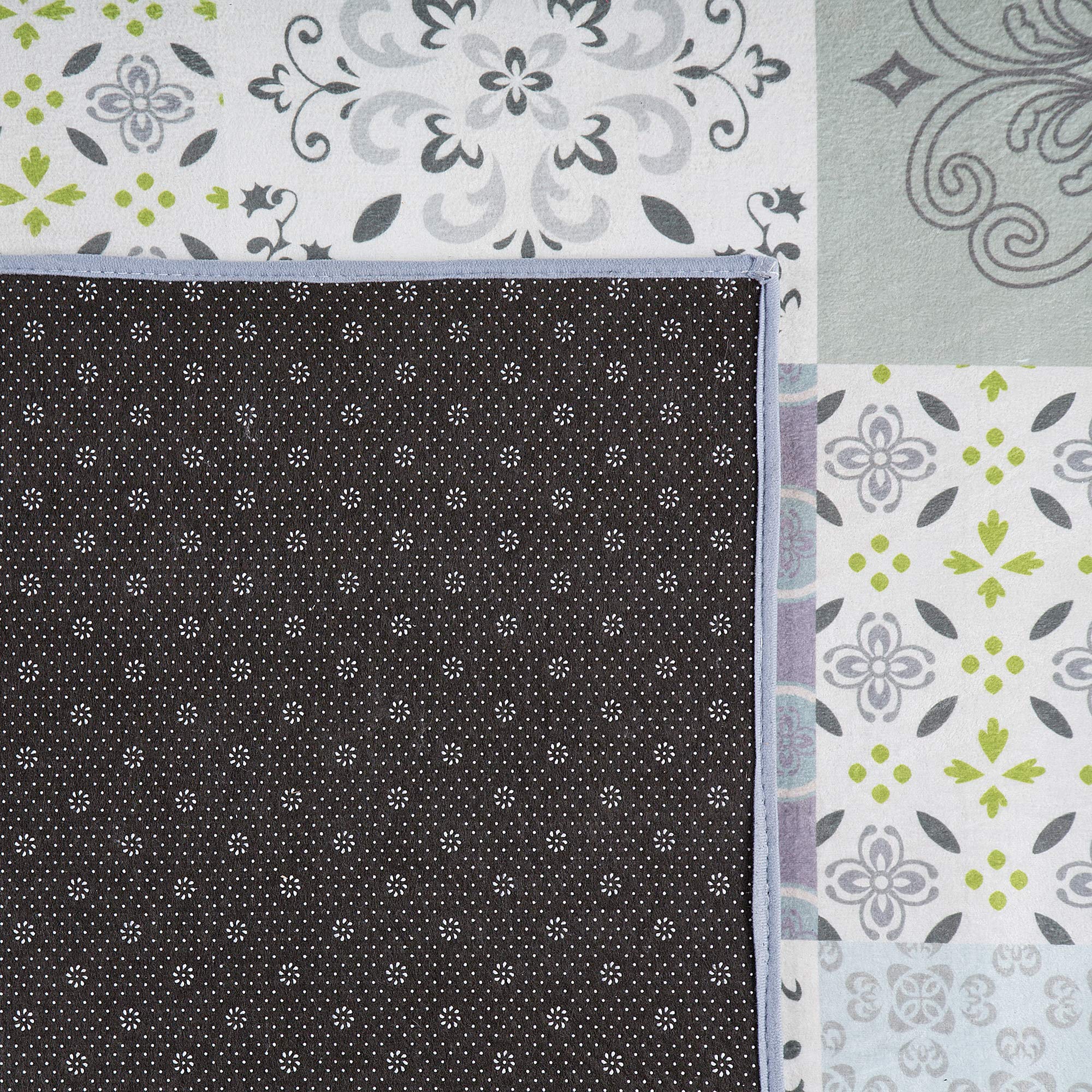beliani-inkaya-teppich-140x200-cm-grau-mosaik-polyester image 7