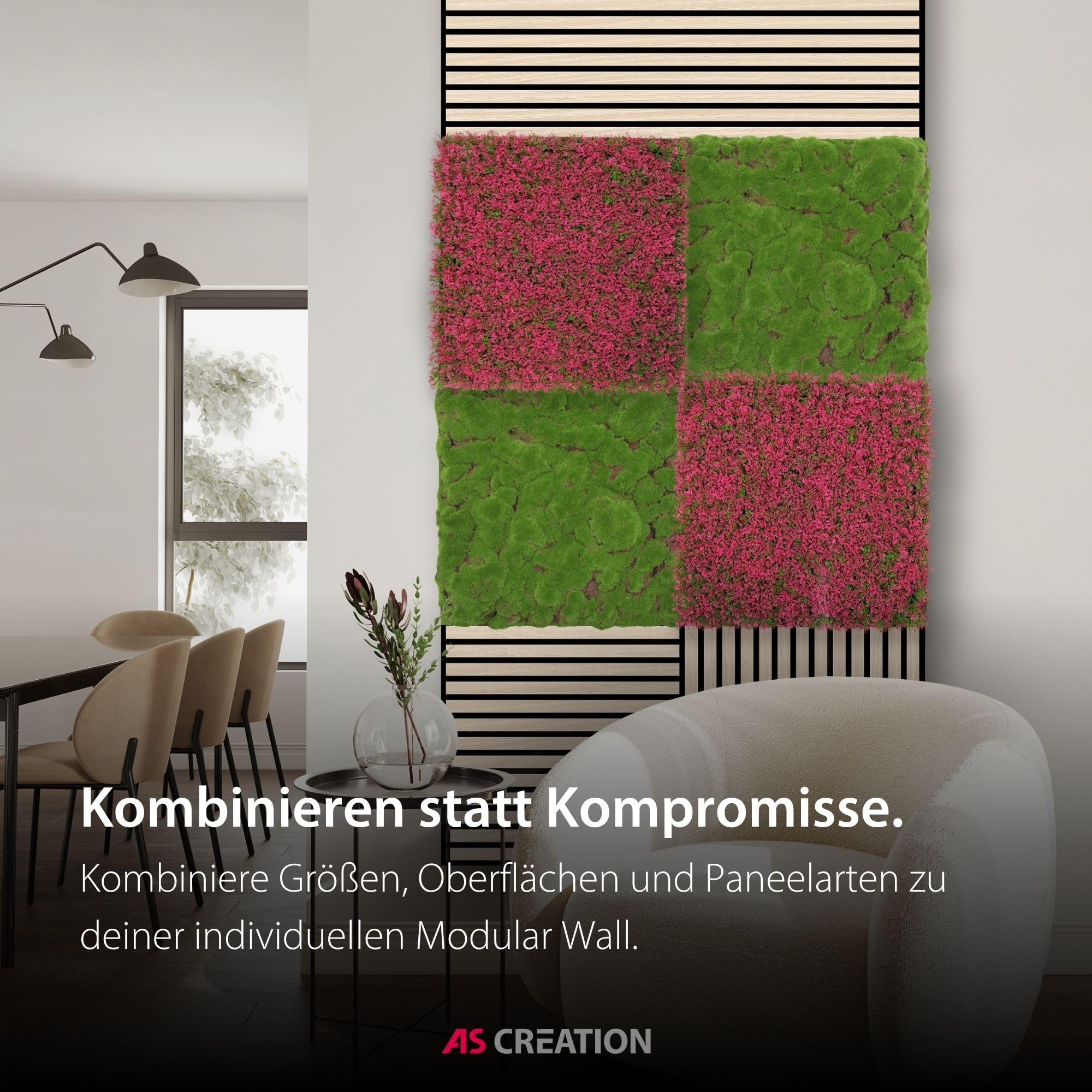 a-s-cr-ation-modular-wall-wandpaneel-buxus-pink-grass-52x52-gr-n image 5