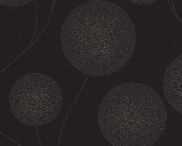a-s-cr-ation-glitter-spot-30547-3-vliestapete-schwarz-metallic image 1