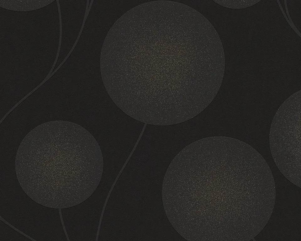 a-s-cr-ation-glitter-spot-30547-3-vliestapete-schwarz-metallic image 1
