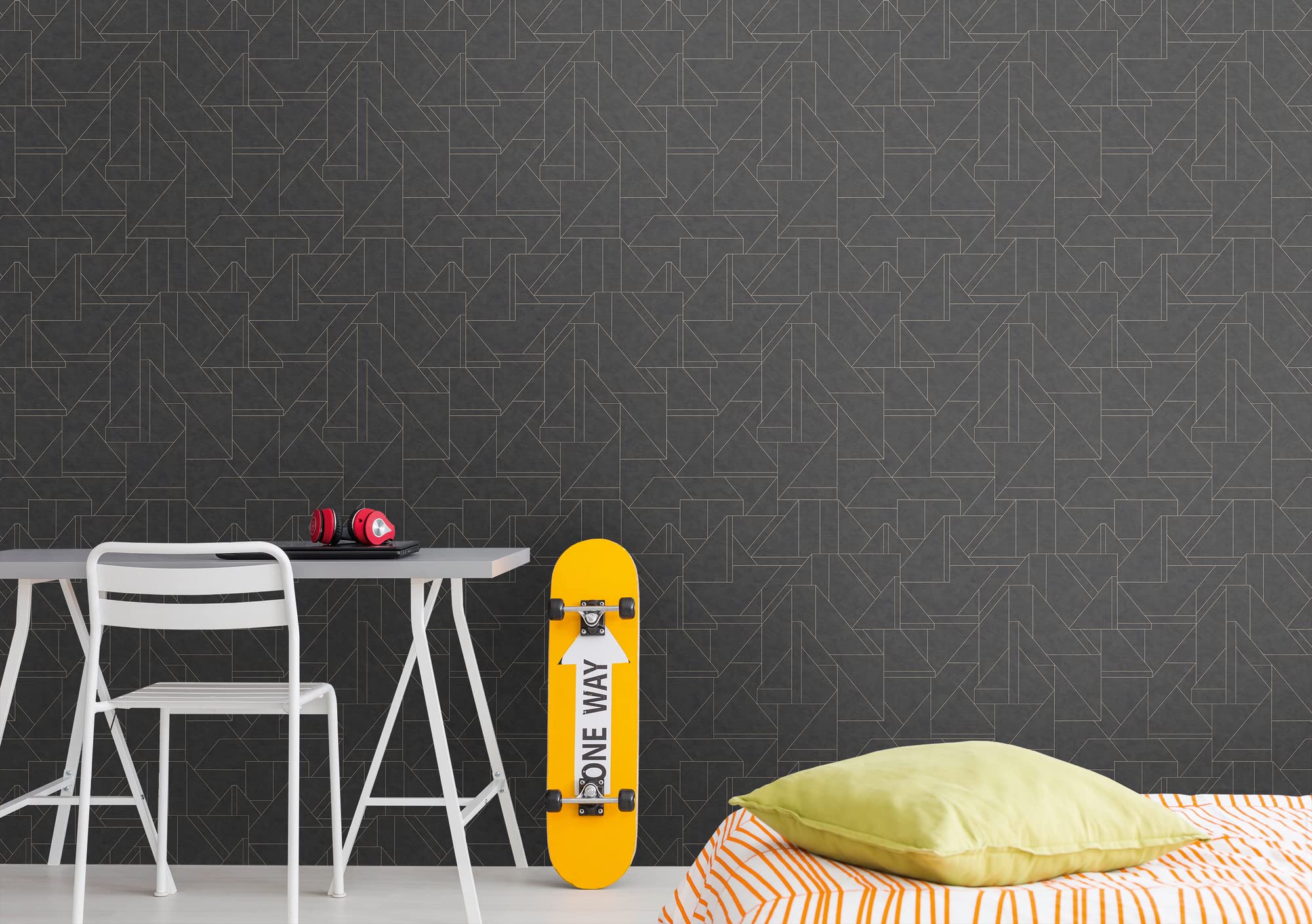 livingwalls-travel-styles-vliestapete-schwarz-gold-linien-10-05m image 6