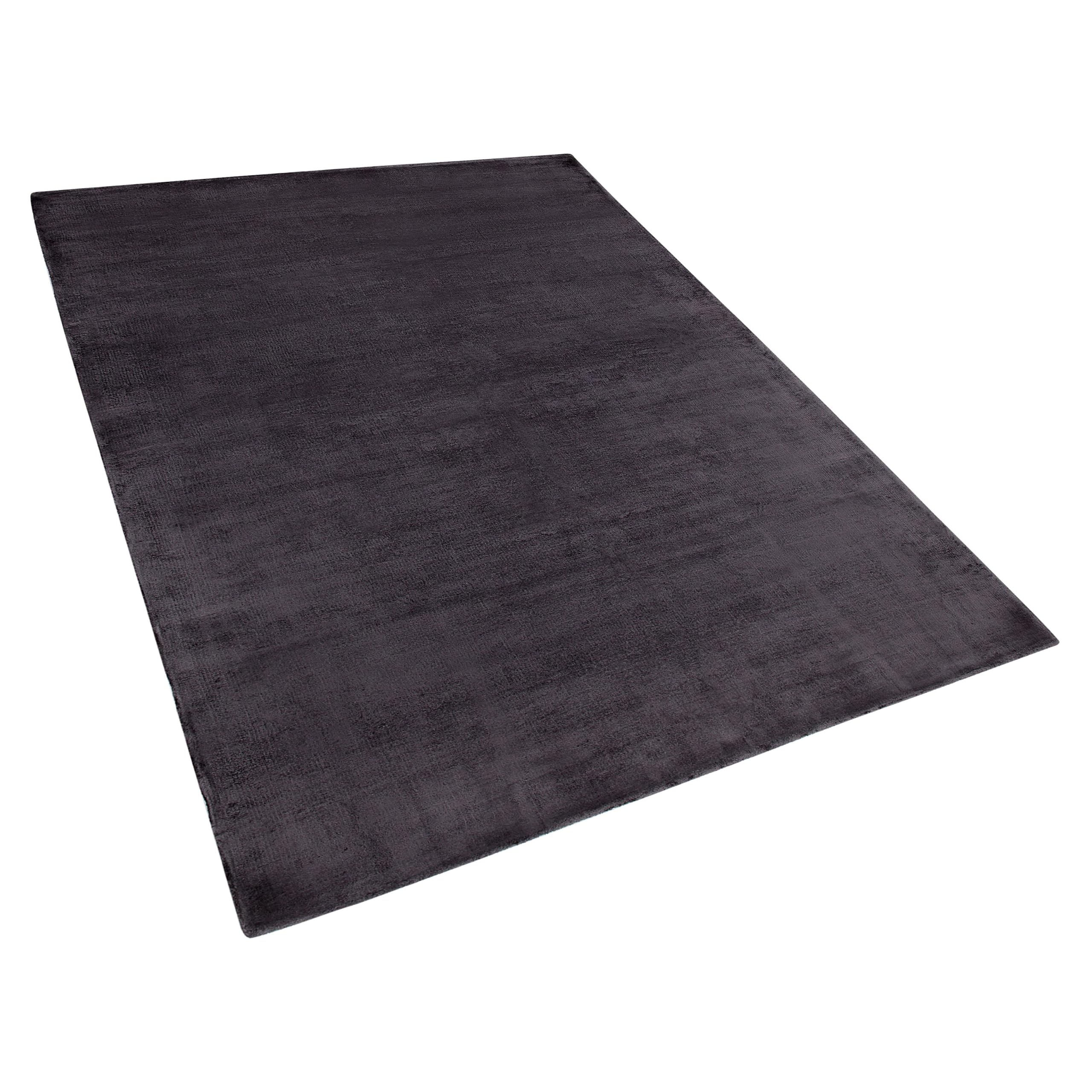 beliani-gesi-ii-teppich-dunkelgrau-140x200-cm-viskose image 4
