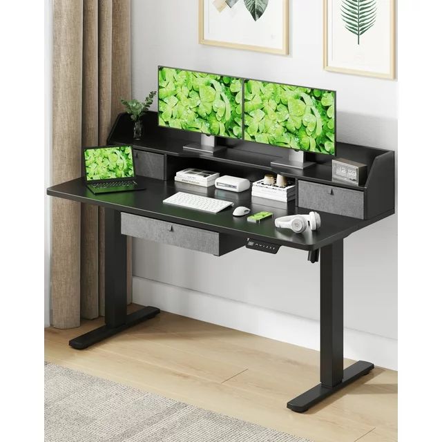 homall-standing-desk-elektrisch-schwarz-55-zoll-mit-ablage image 6