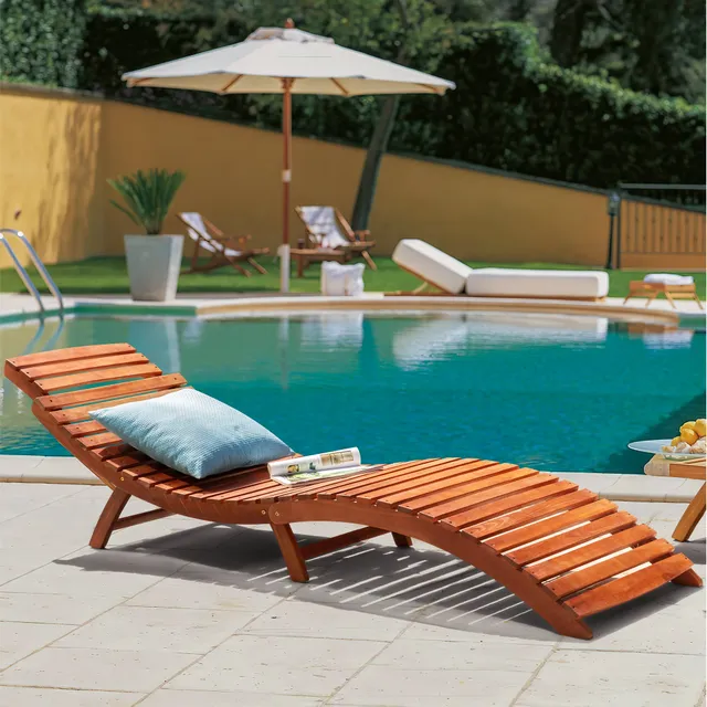 homall-patio-furniture-sonnenliege-akazie-holz-klappbar image 1