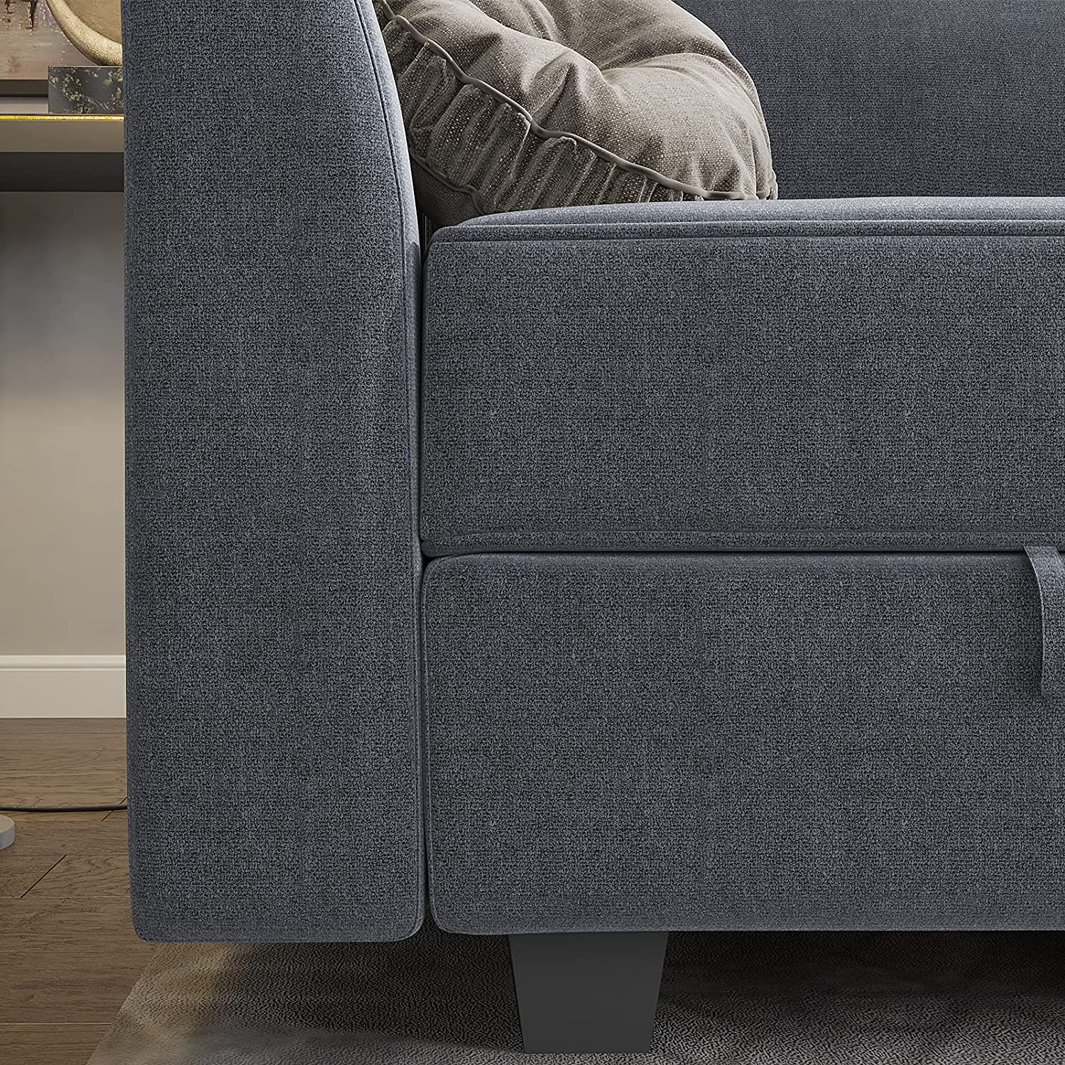 homall-sofa-ecksofa-l-form-mit-ottomane-und-stauraum image 5