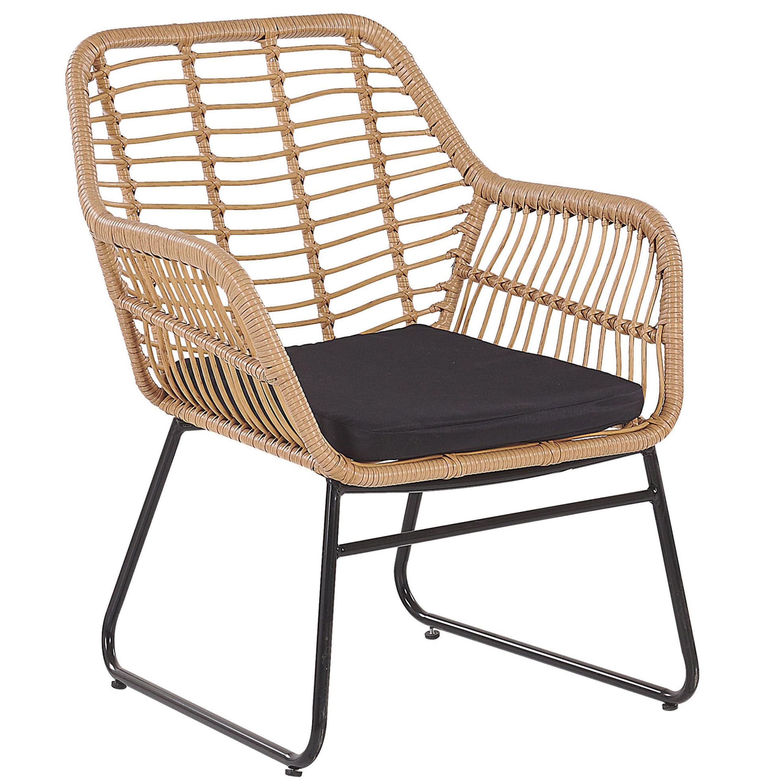 beliani-minori-gartenm-bel-set-rattan-4-teilig-natur-schwarz image 8