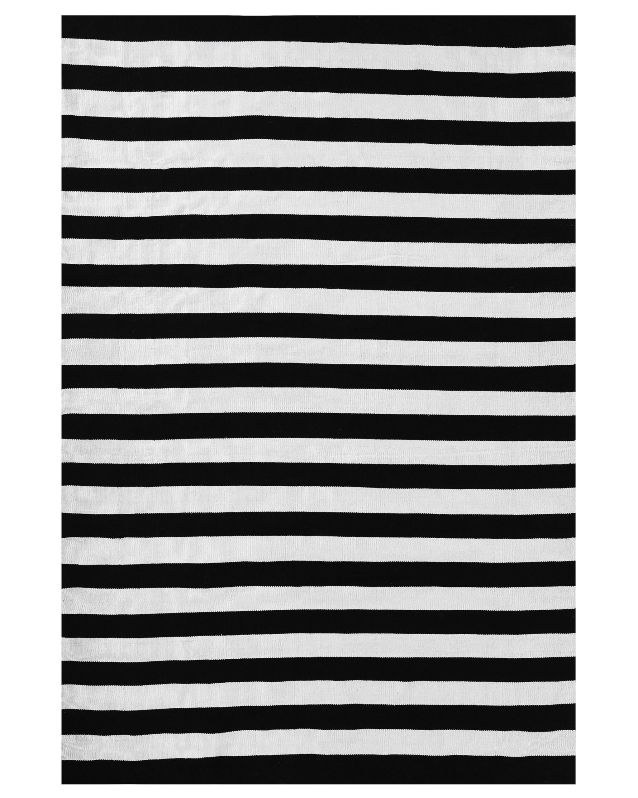 beliani-tavas-outdoor-teppich-streifen-schwarz-wei-140x200 image 1