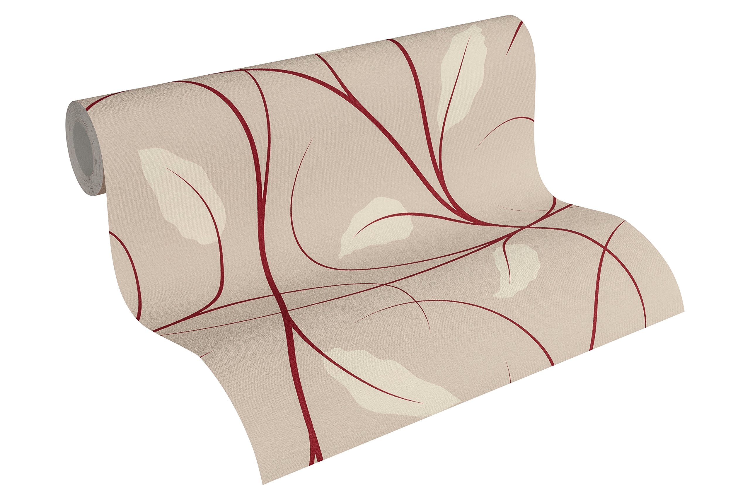 lars-contzen-artist-edition-34214-2-vliestapete-beige-creme-rot image 1