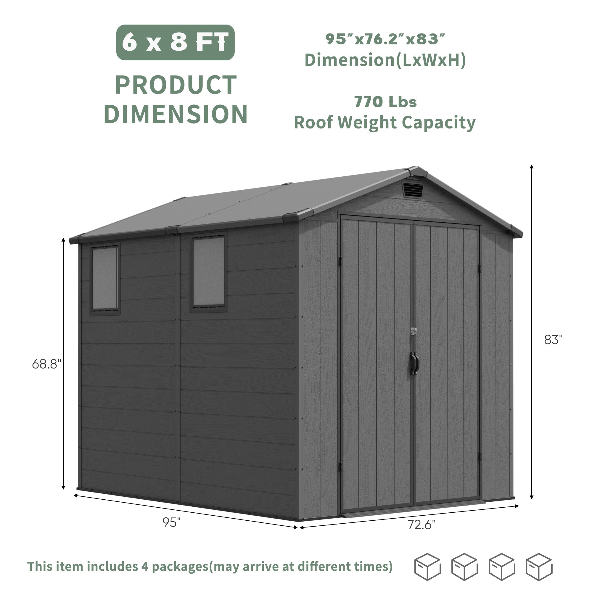 homall-metal-shed-ger-teschuppen-6x8ft-dunkelgrau-mit-fenster image 7