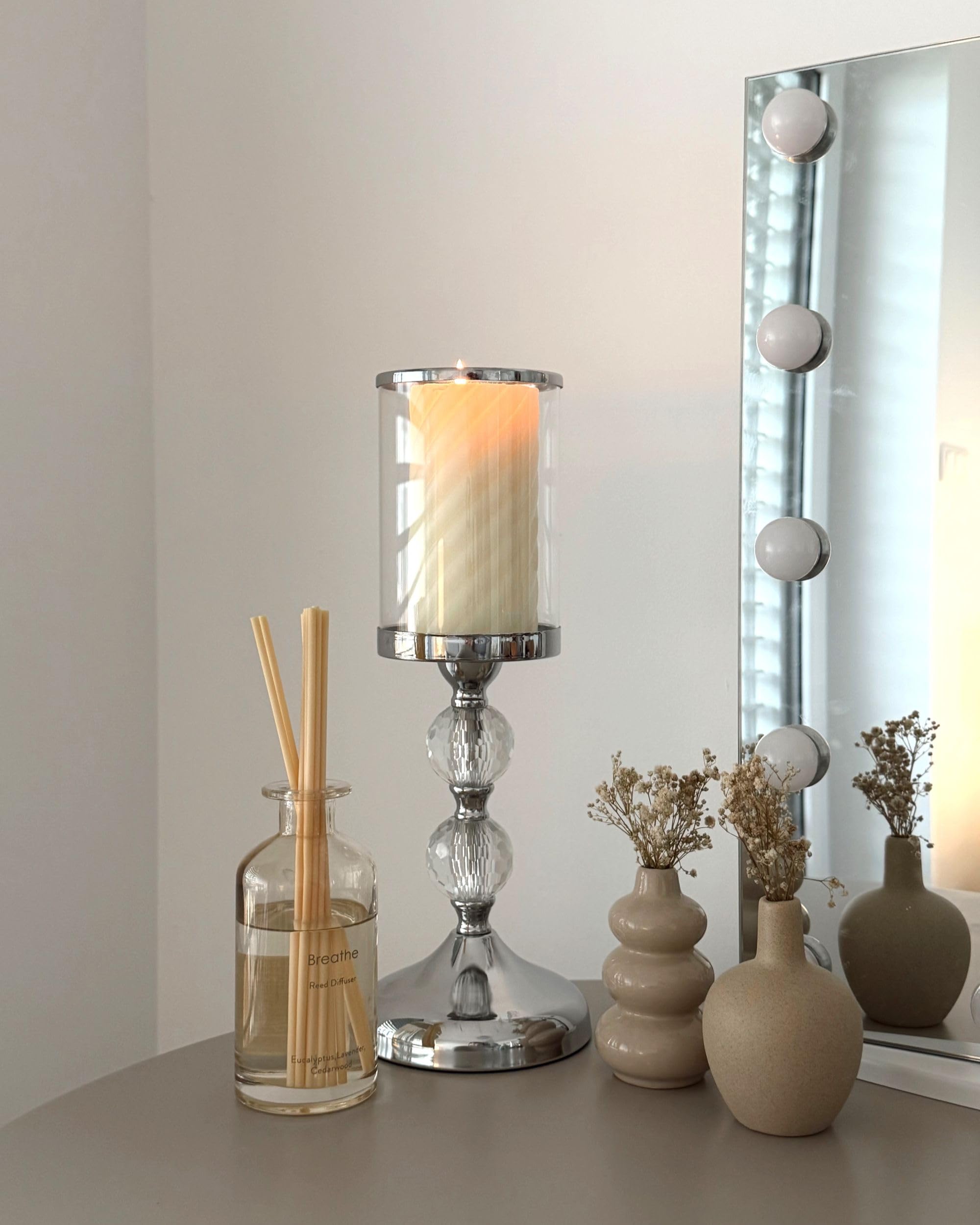 beliani-cotui-kerzenst-nder-silber-metall-glas-36cm image 8