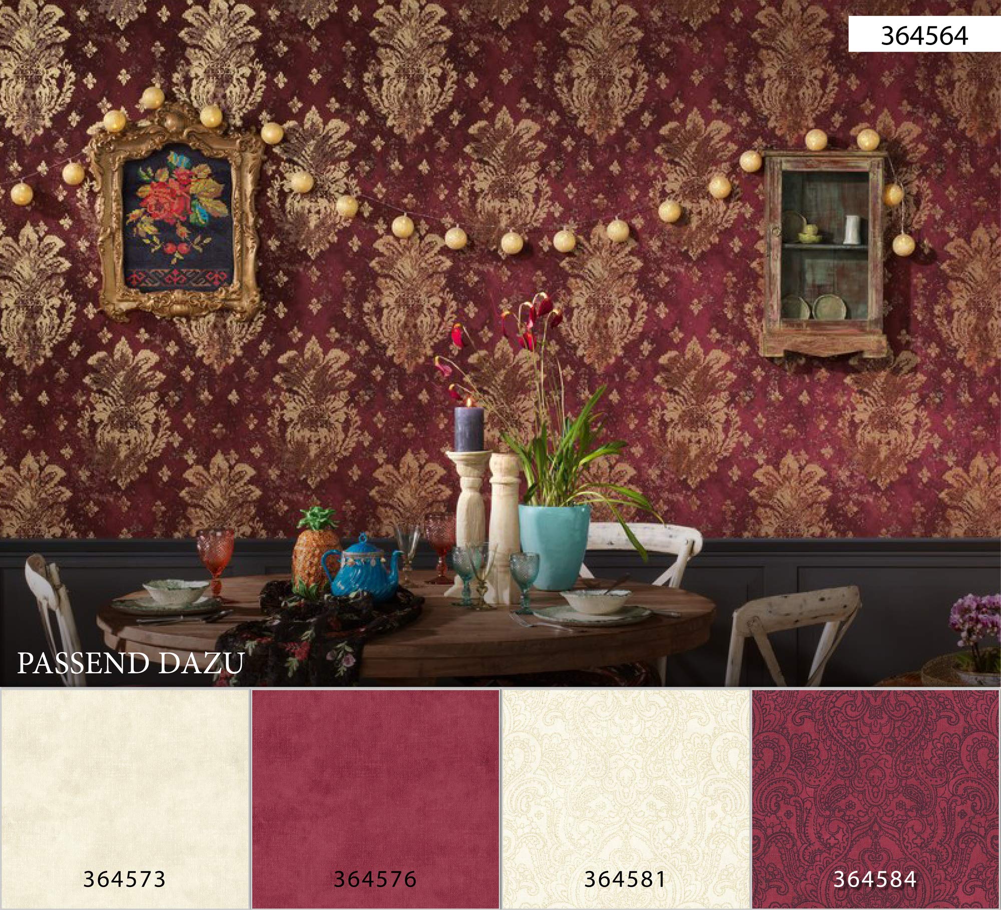 a-s-cr-ation-boho-love-36457-6-vliestapete-uni-rot-10-05-m image 6