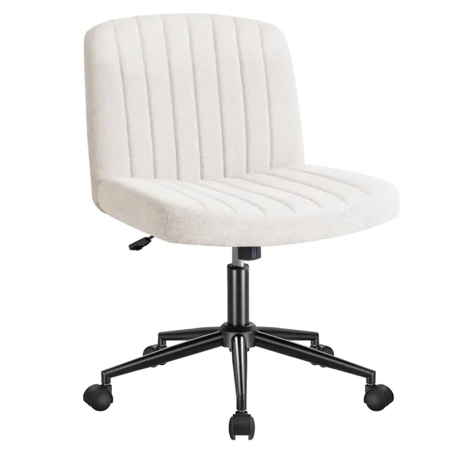 homall-office-mesh-chair-b-rostuhl-grau-ohne-armlehne-rollen image 1