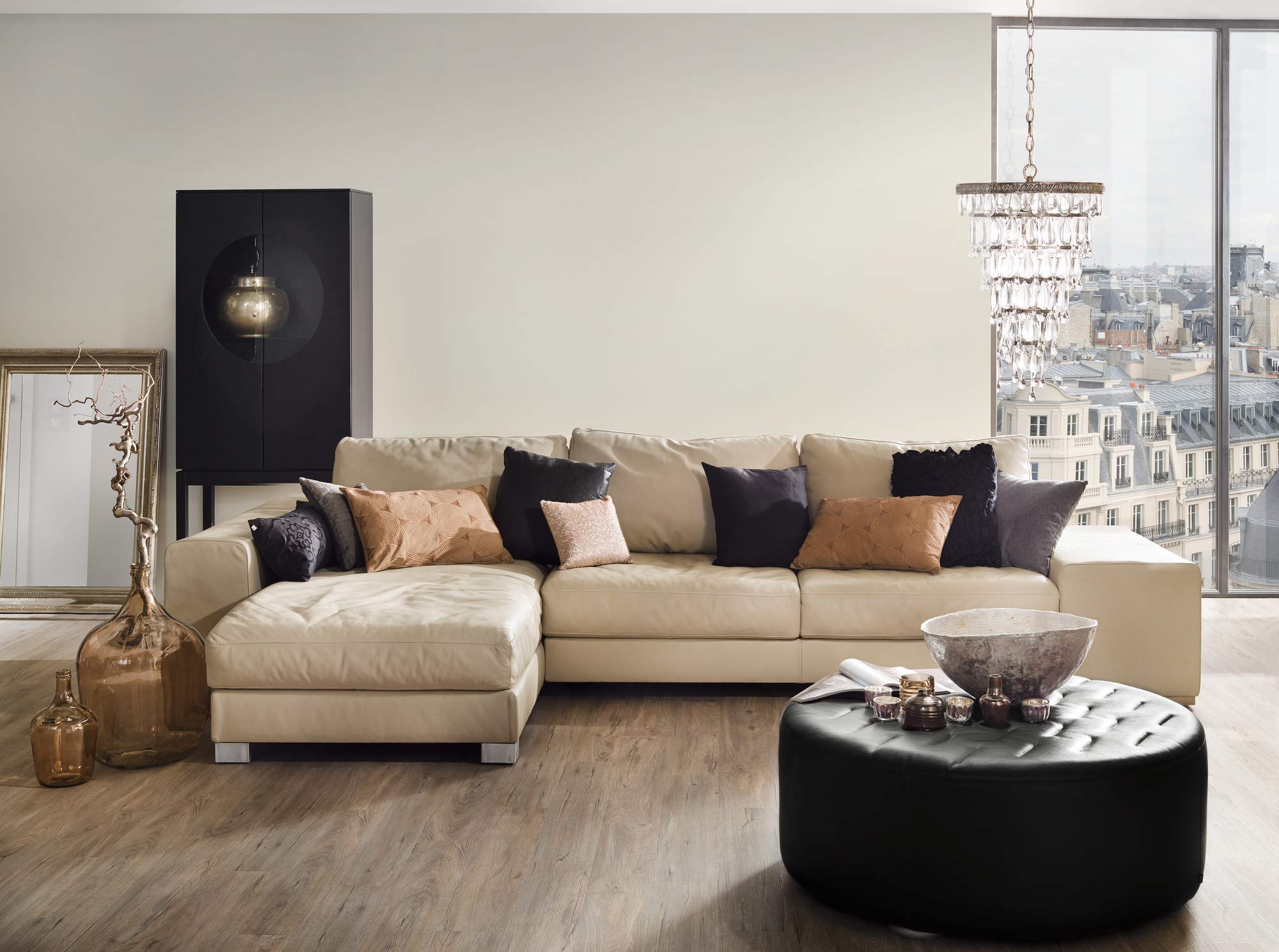 michalsky-living-dream-again-36504-1-vliestapete-wei-creme-grau-uni image 5