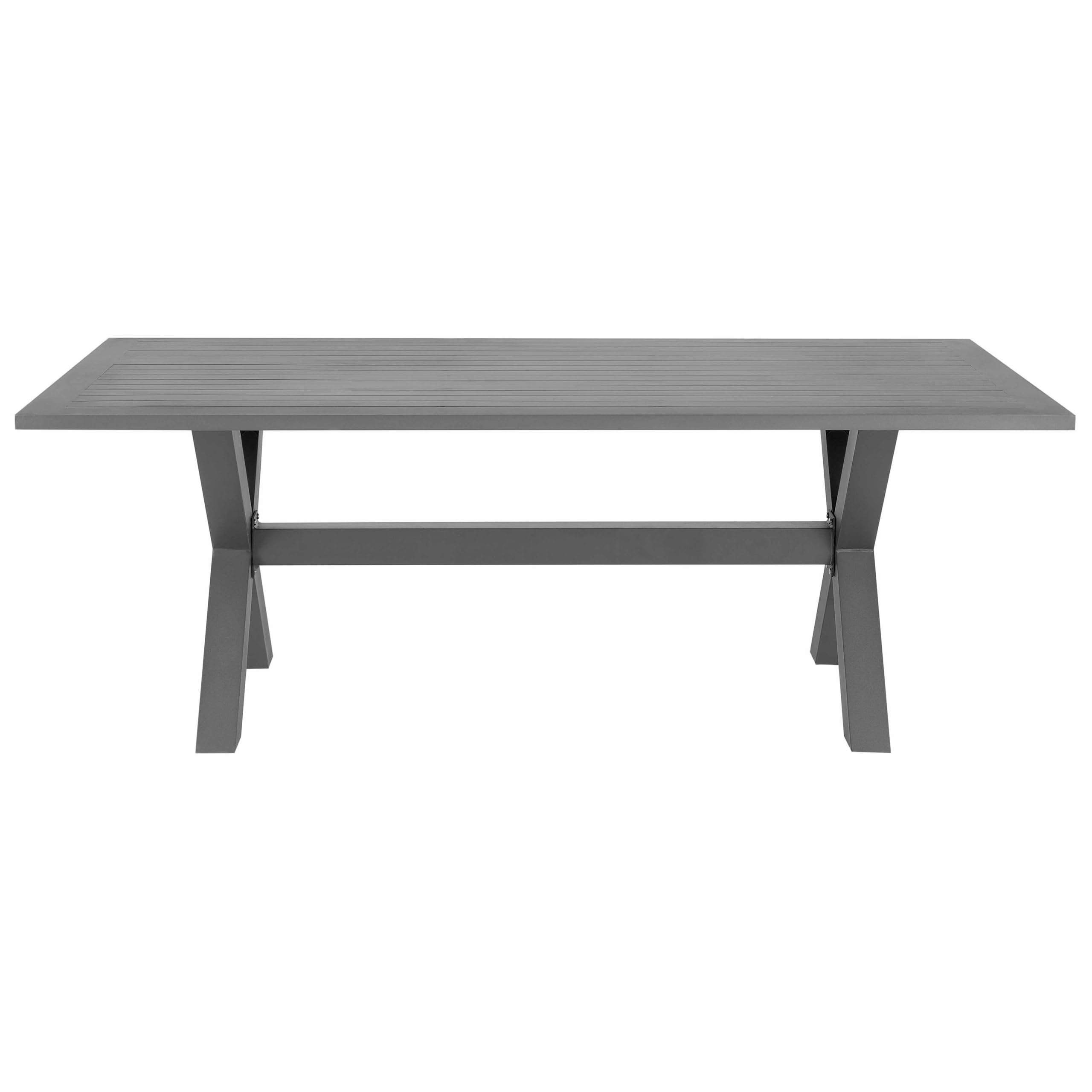 beliani-cascais-gartenset-rattan-grau-6-sessel-200cm-tisch image 5