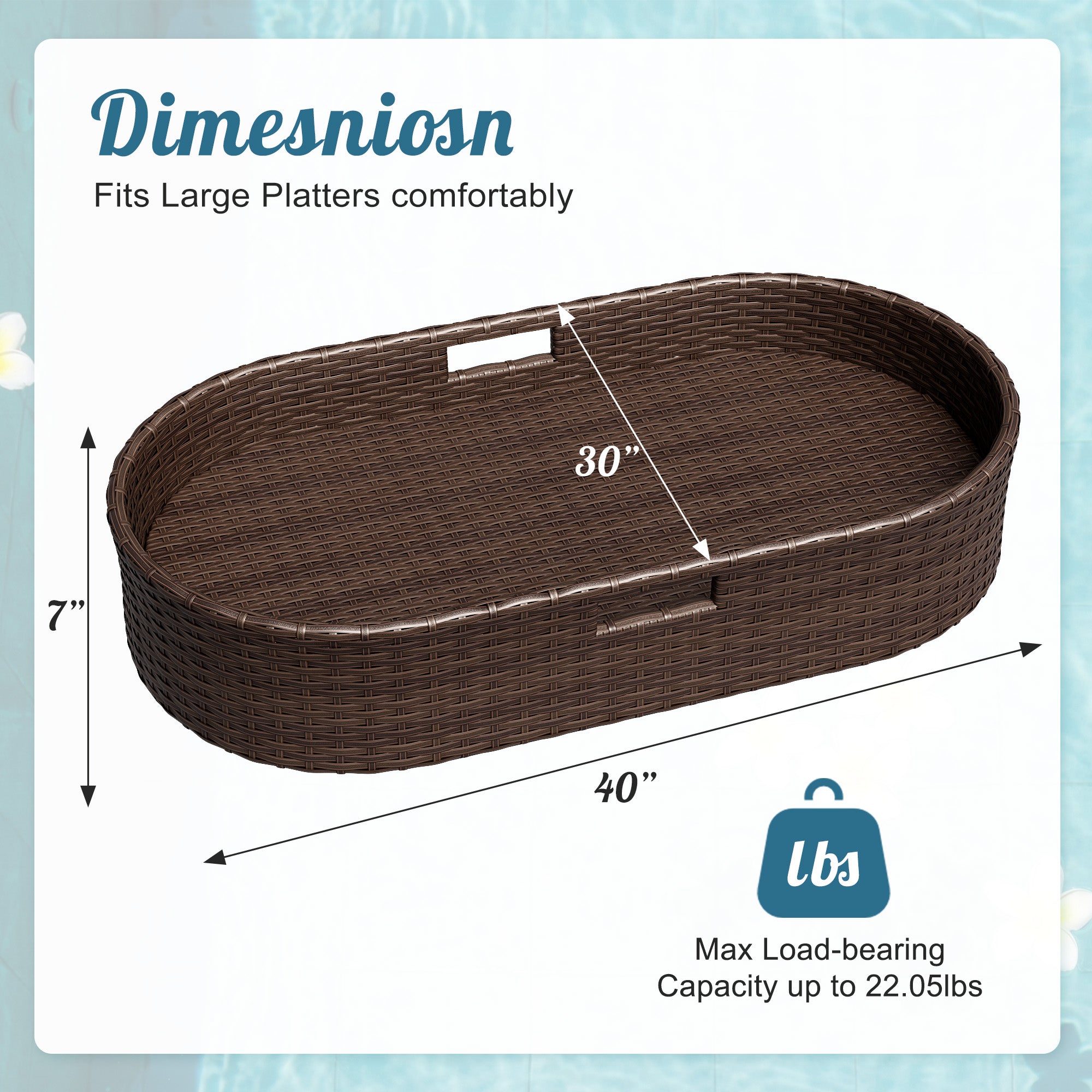 homall-patio-furniture-pool-tablett-rattan-40x30-schwarz image 4