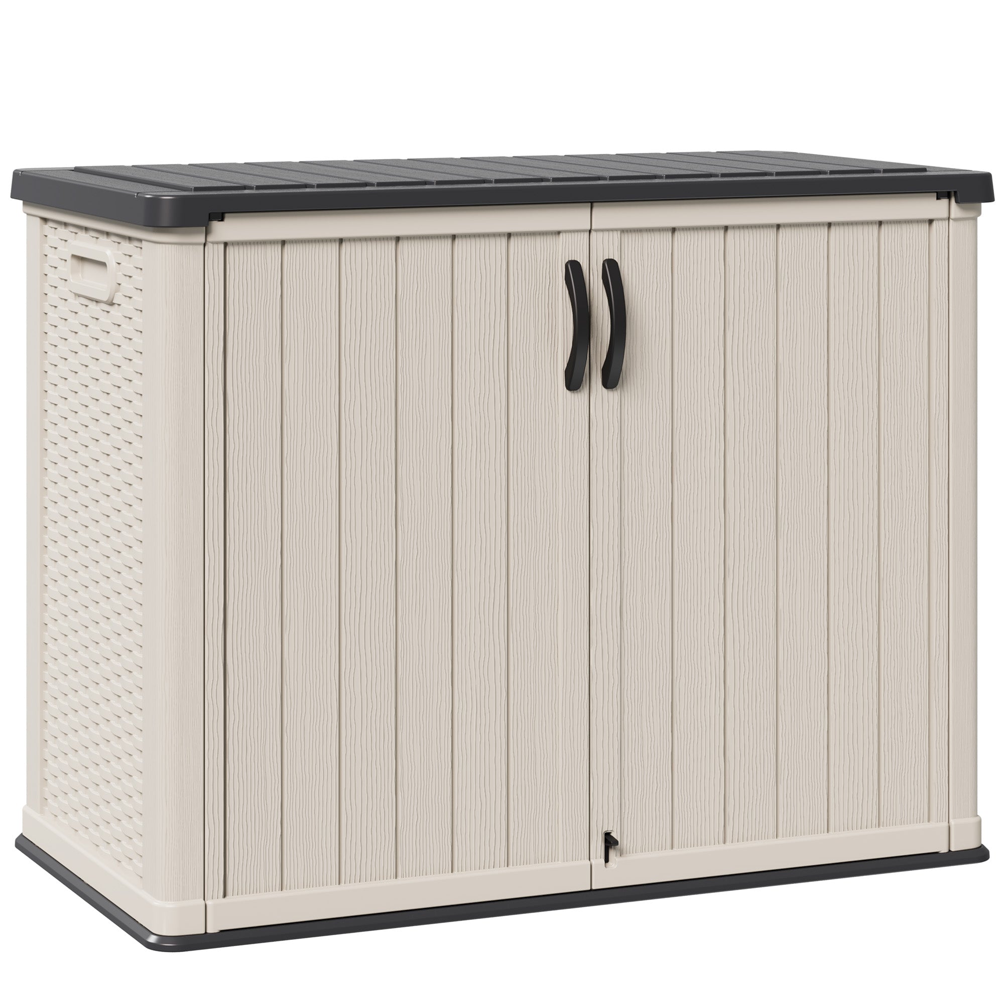 homall-metal-shed-ger-teschrank-beige-26-cu-ft image 1