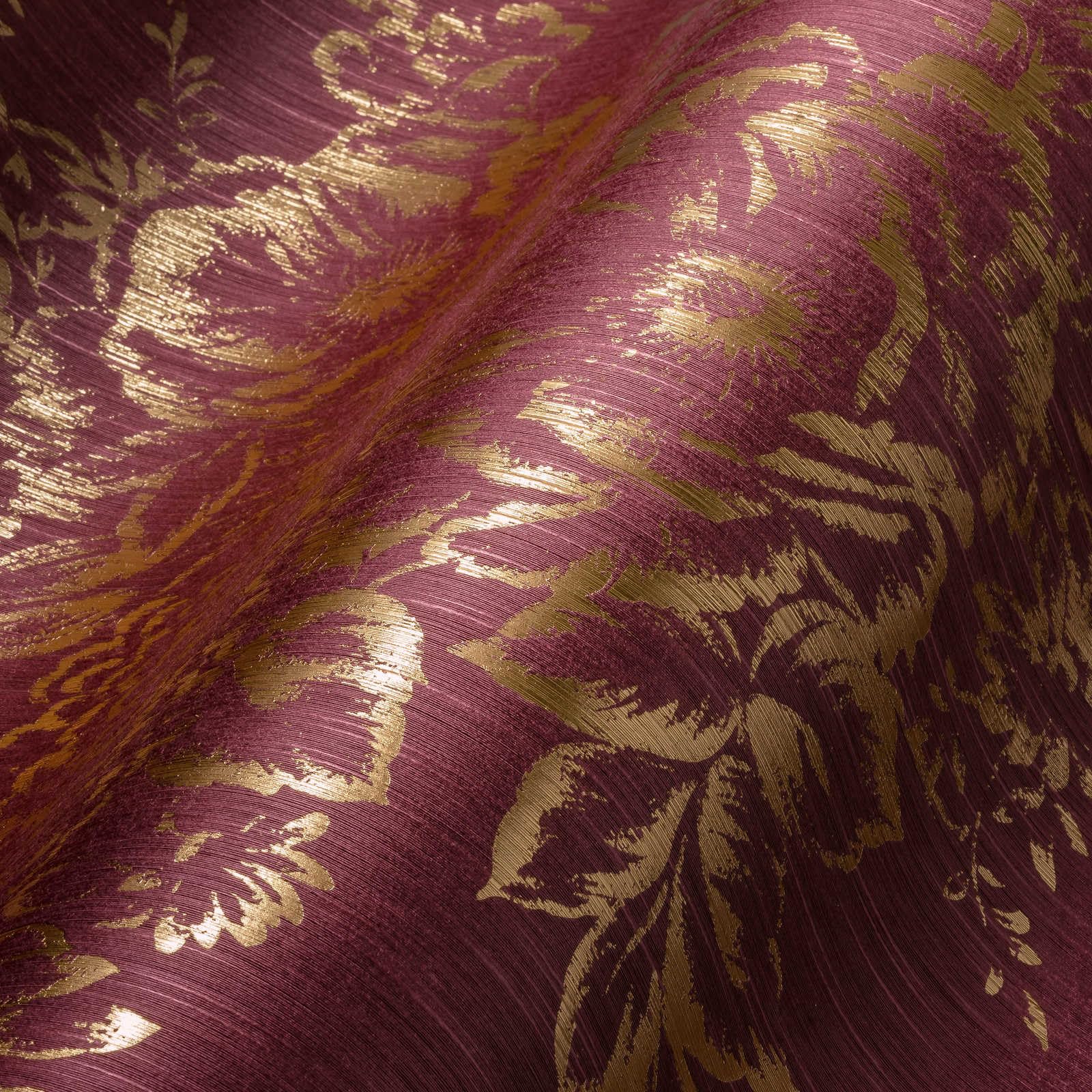 a-s-cr-ation-30657-6-textiltapete-blumen-metallic-rot-10-05m image 1