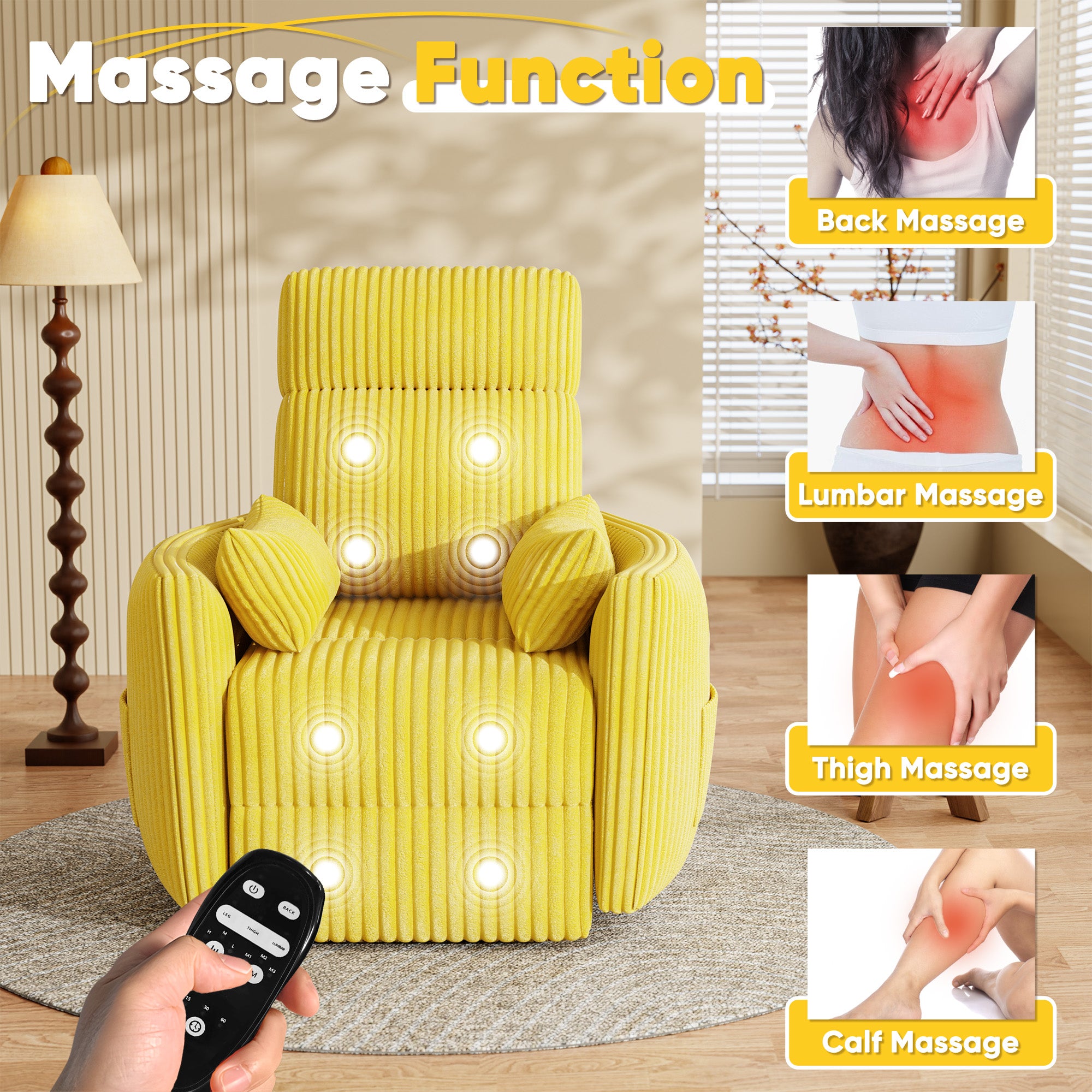 homall-recliner-relaxsessel-drehbar-dunkelgrau-mit-massage image 6