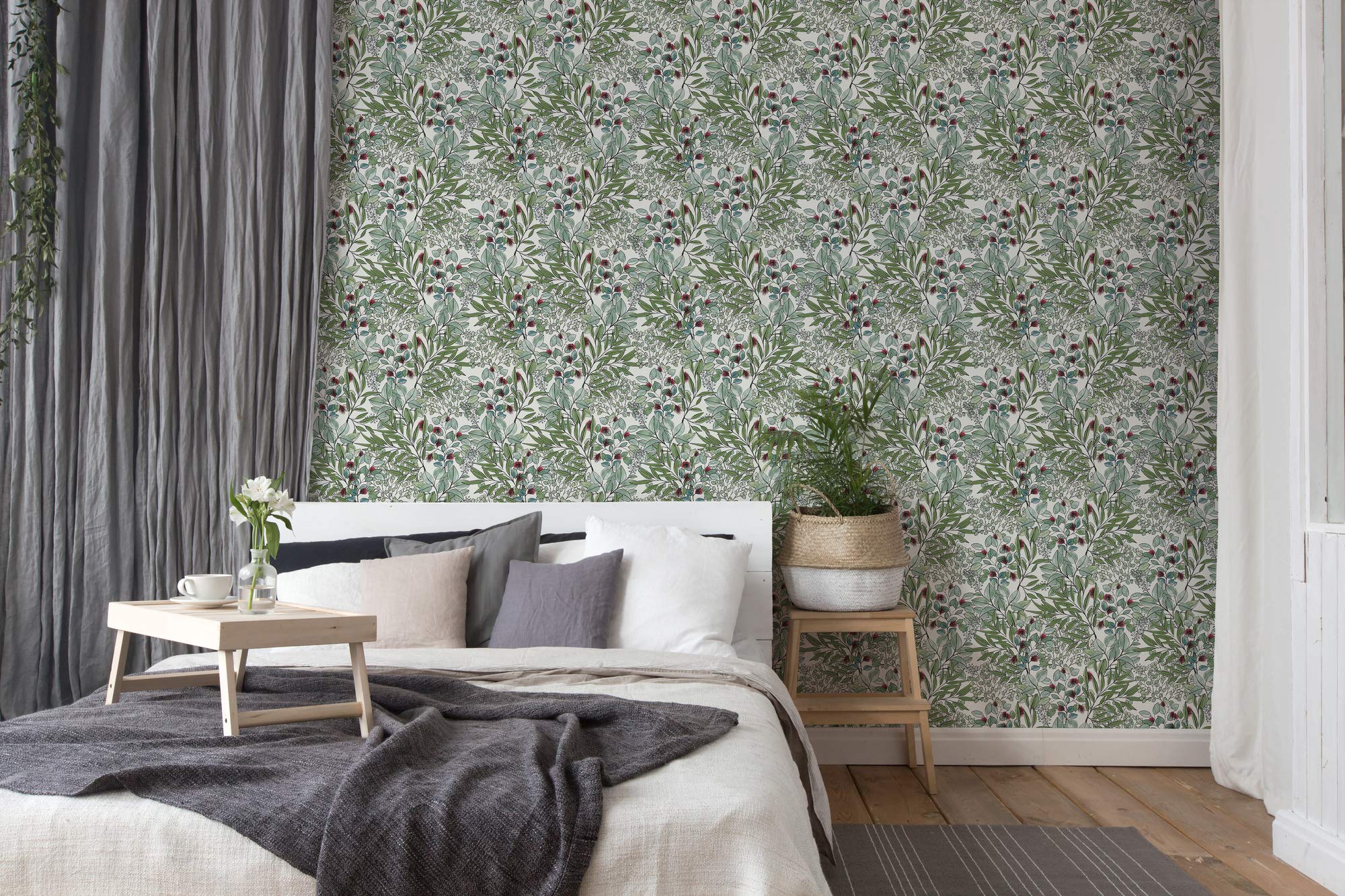 a-s-cr-ation-geo-nordic-vliestapete-wei-gr-n-lila-blumen image 6
