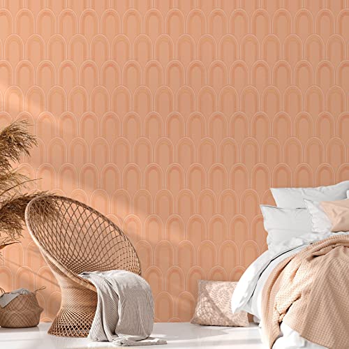 architects-paper-arcade-391761-vliestapete-art-d-co-orange-gold image 8