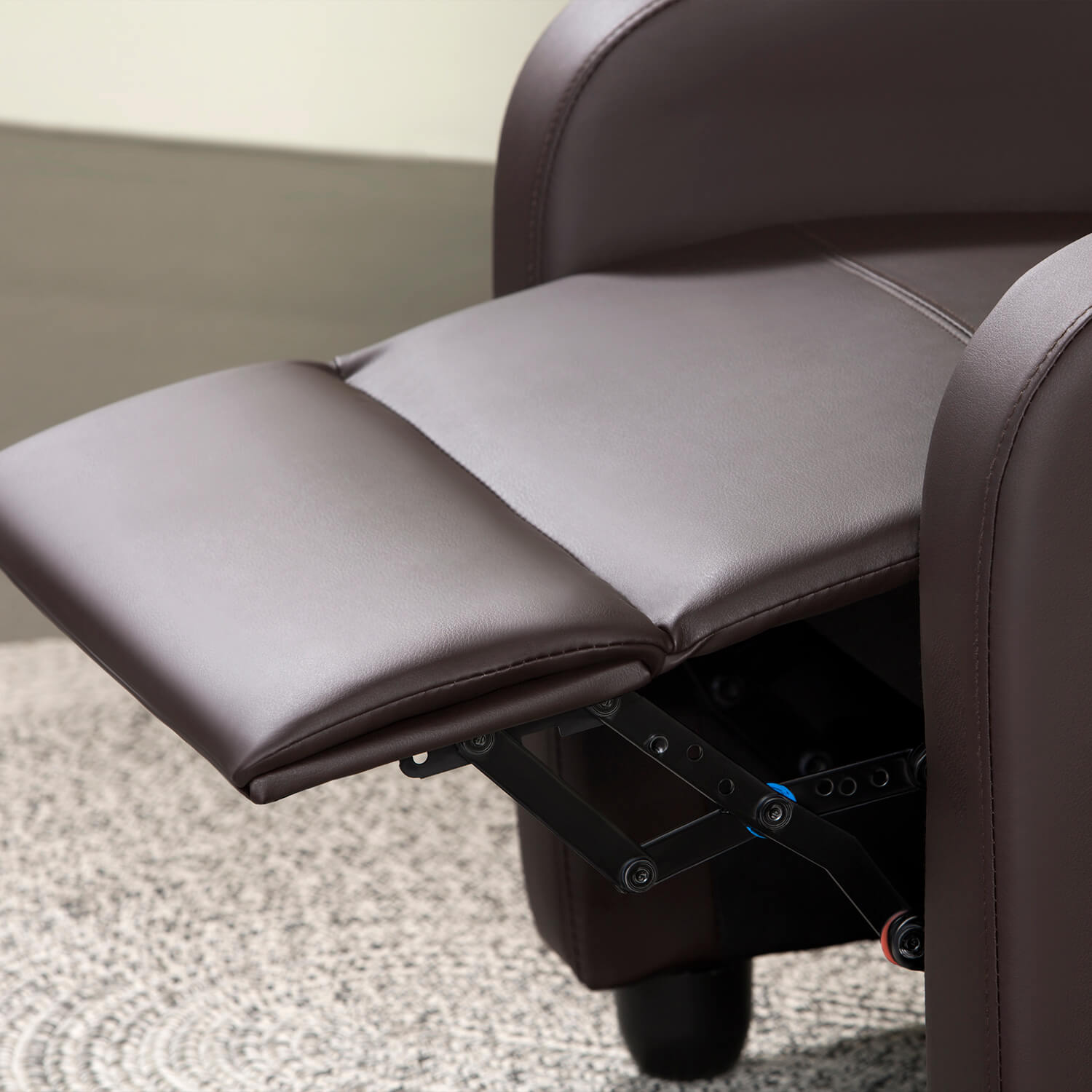 homall-recliner-massagesessel-fernsehsessel-braun-kunstleder image 6