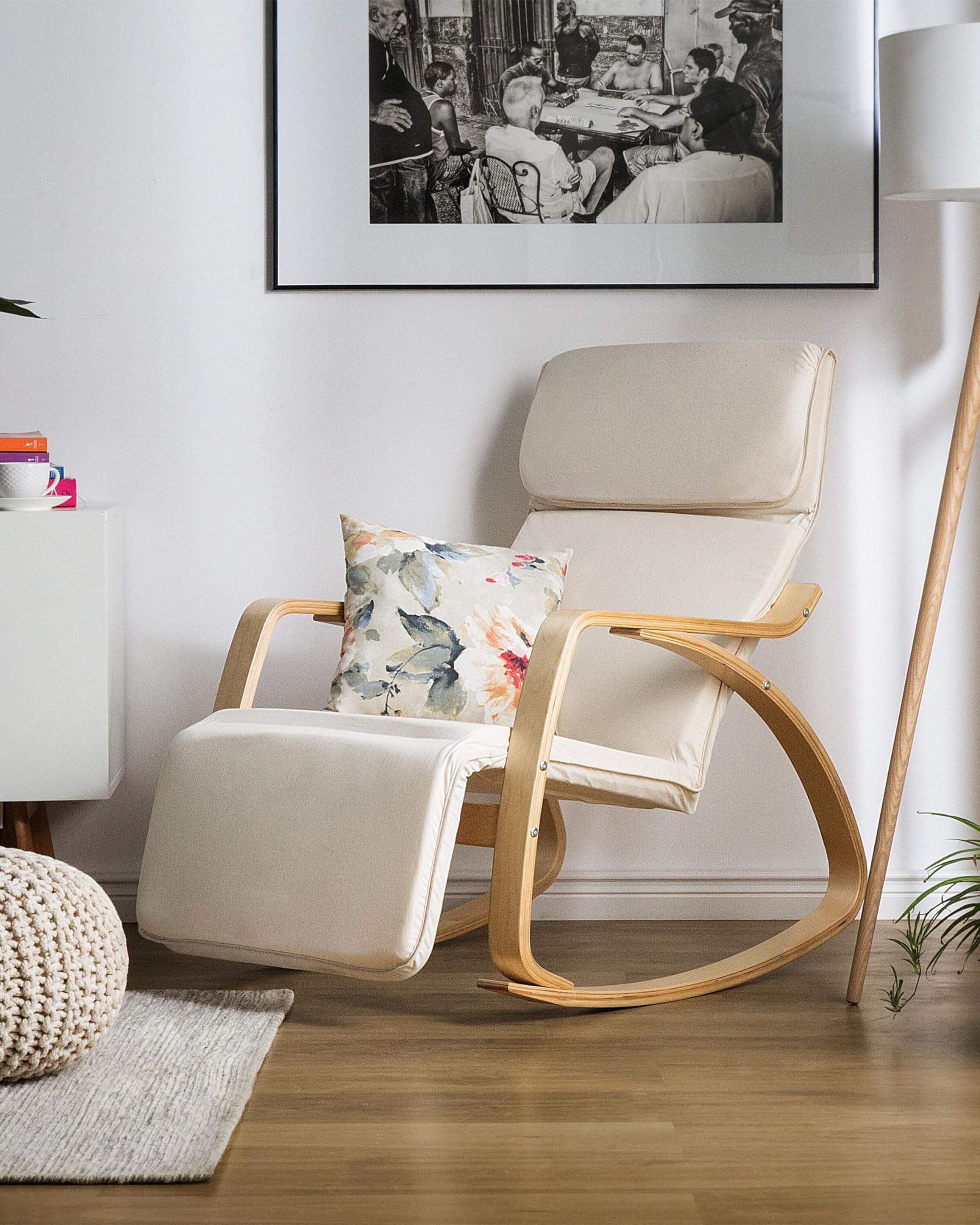 beliani-weston-schaukelstuhl-hellbeige-stoff-birke image 2
