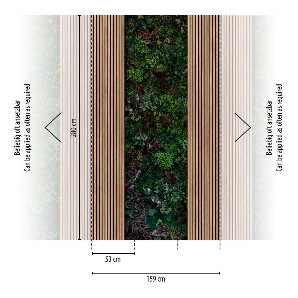 livingwalls-398521-fototapete-paneel-braun-gr-n-1-59x2-80-m image 3