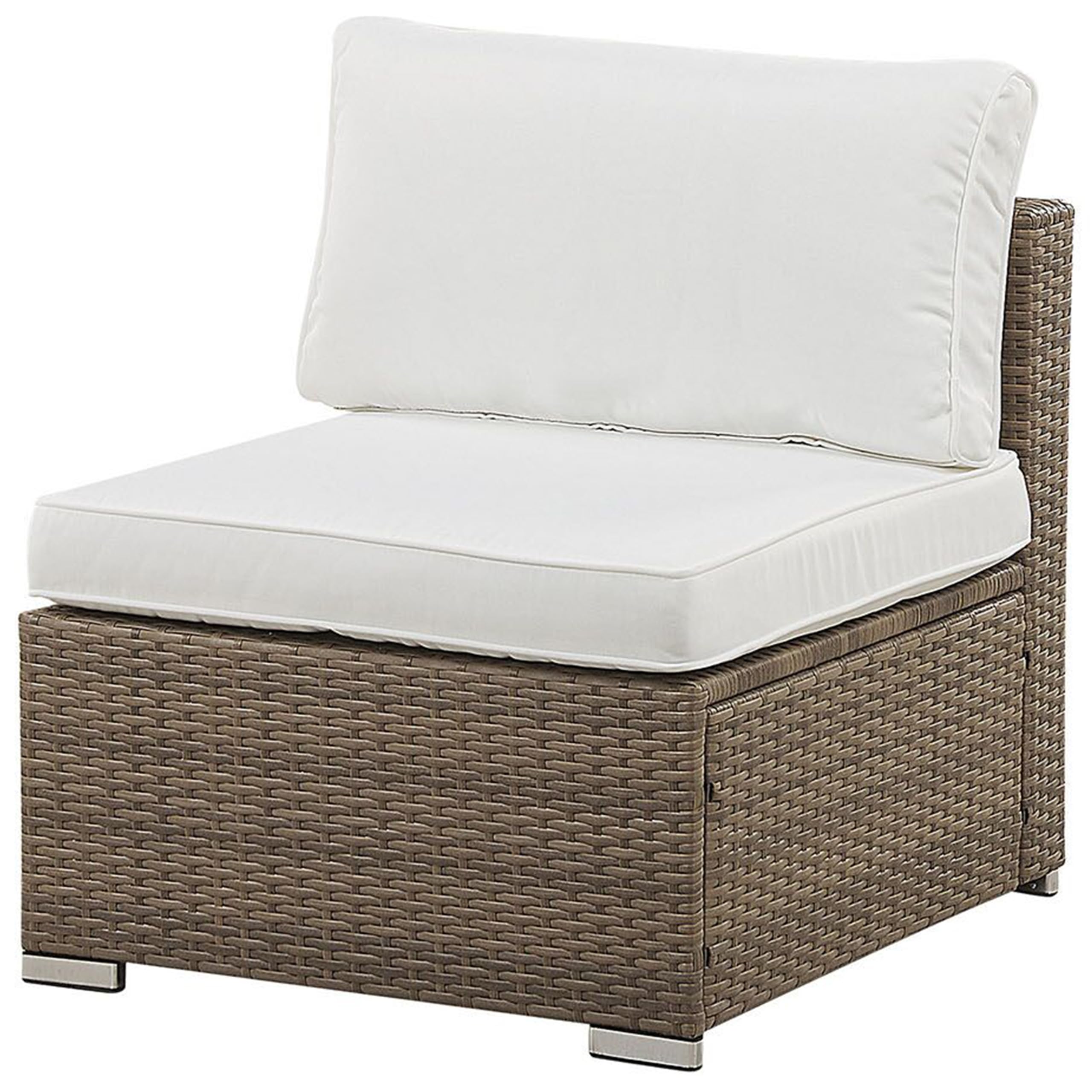 beliani-belvedere-lounge-set-rattan-6-sitzer-u-form-braun-wei image 7