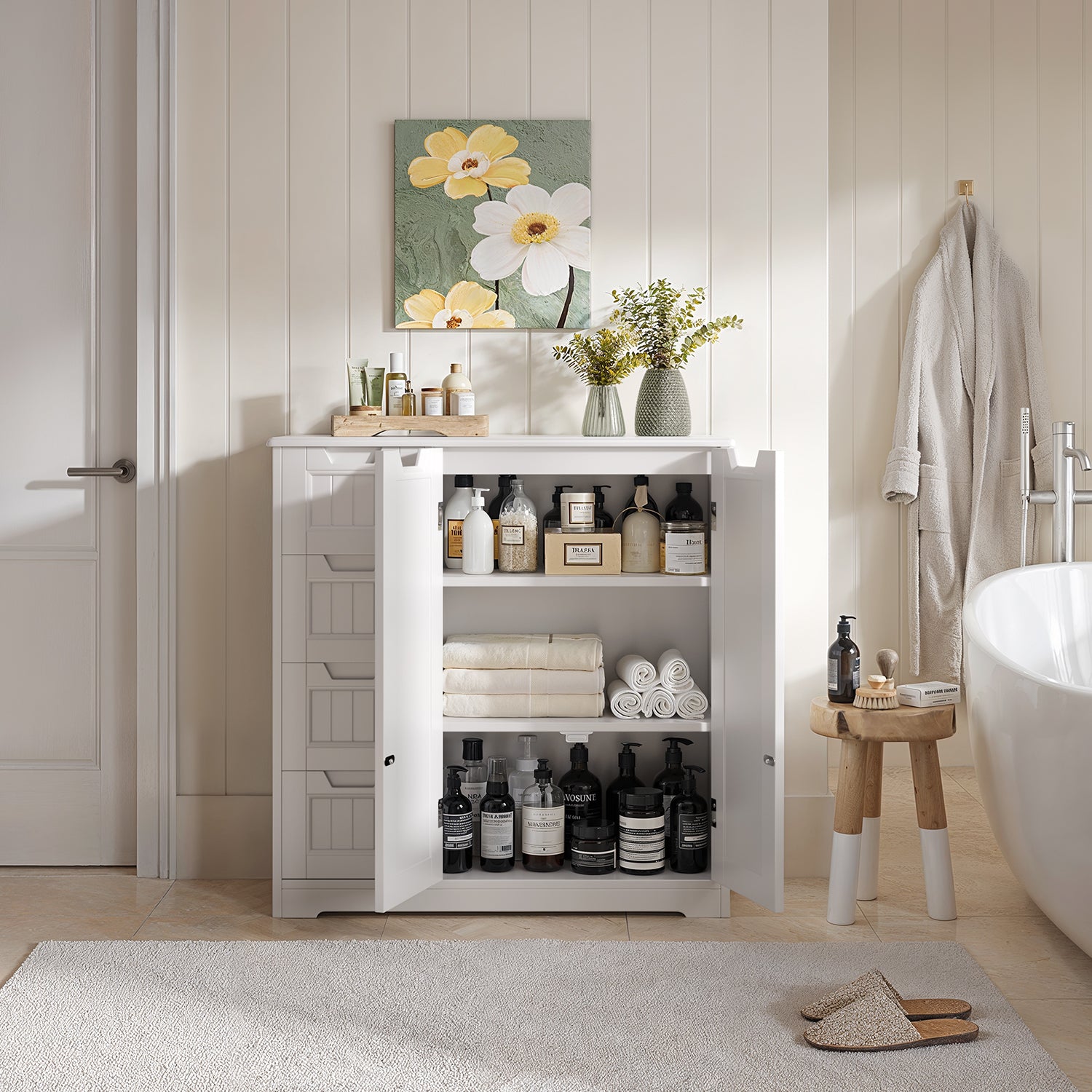 bealife-ap67-badezimmerschrank-wei-4-schubladen-wasserdicht image 6