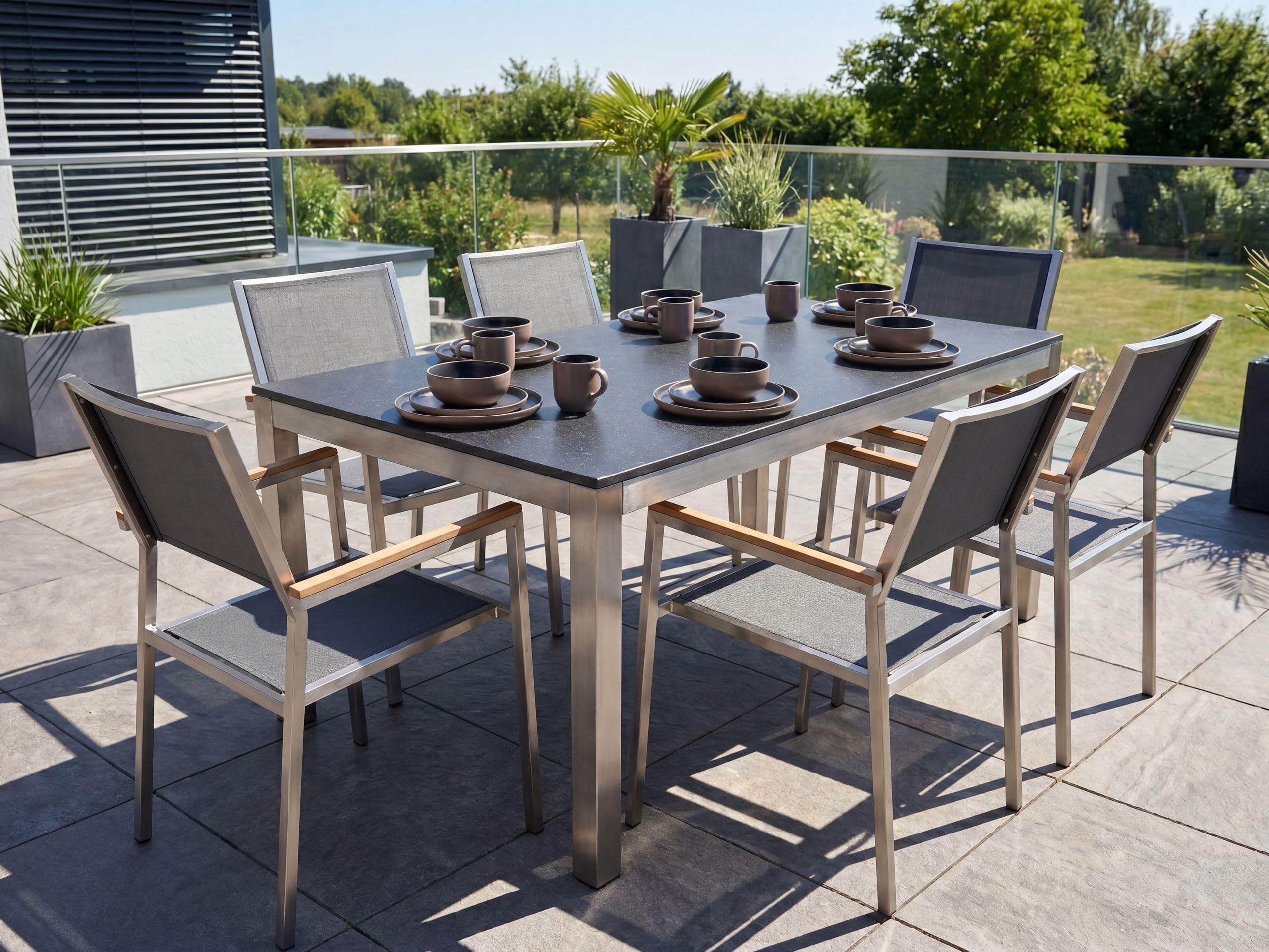 beliani-grosseto-gartenm-bel-set-180cm-6-st-hle-grau image 2