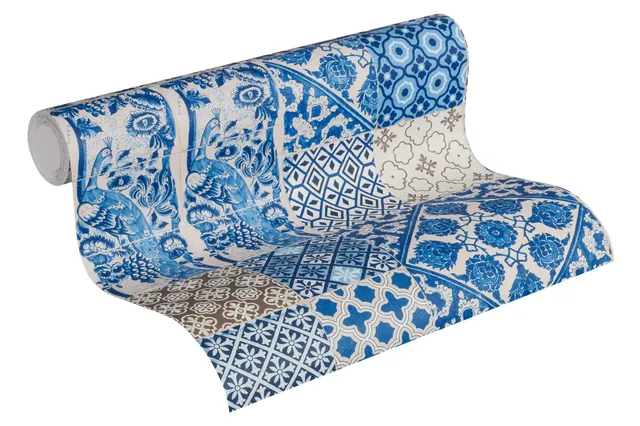 a-s-cr-ation-metropolitan-stories-369231-tapete-blau-creme-lila image 1
