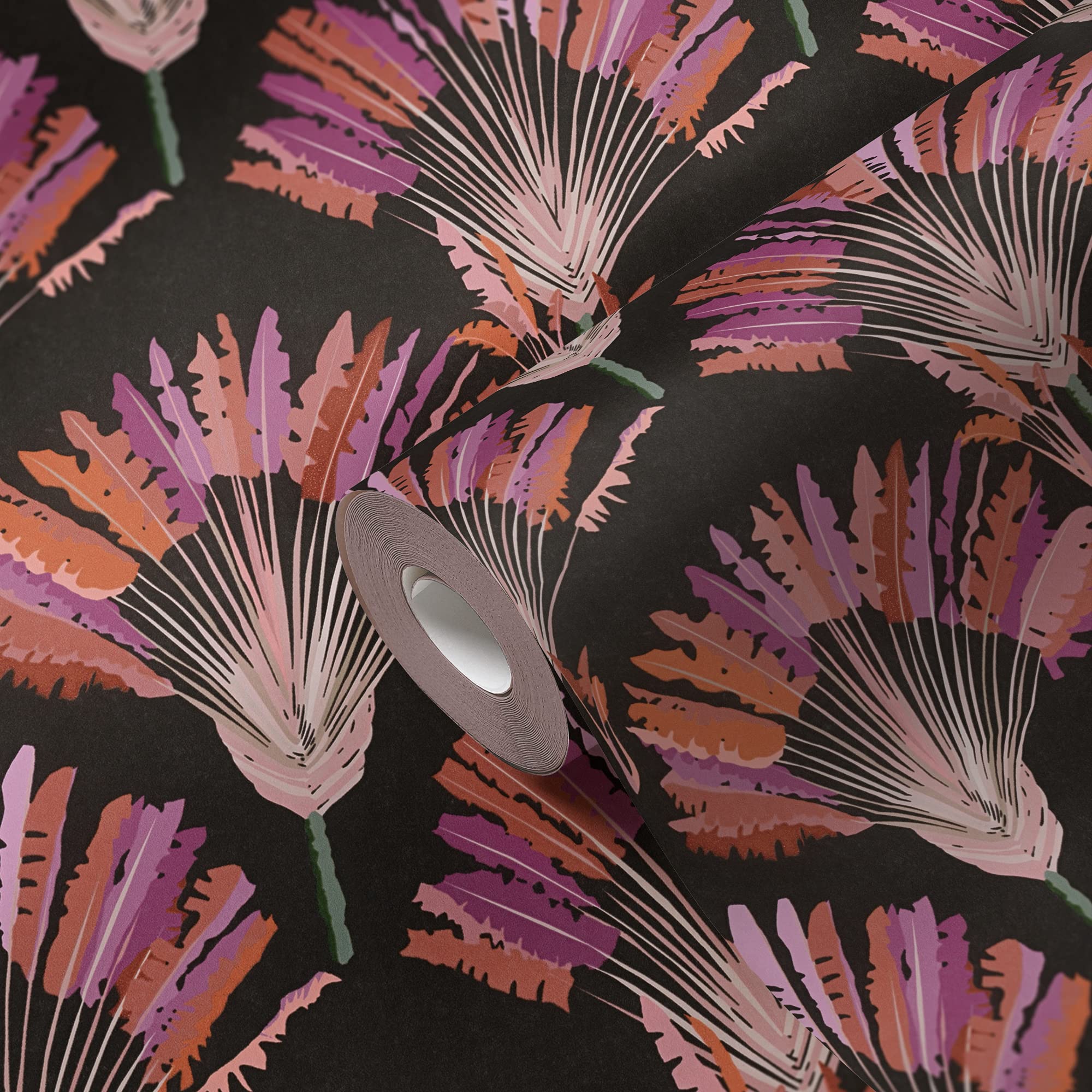 a-s-cr-ation-37708-3-jungle-chic-vliestapete-lila-rosa-10-05-m image 1