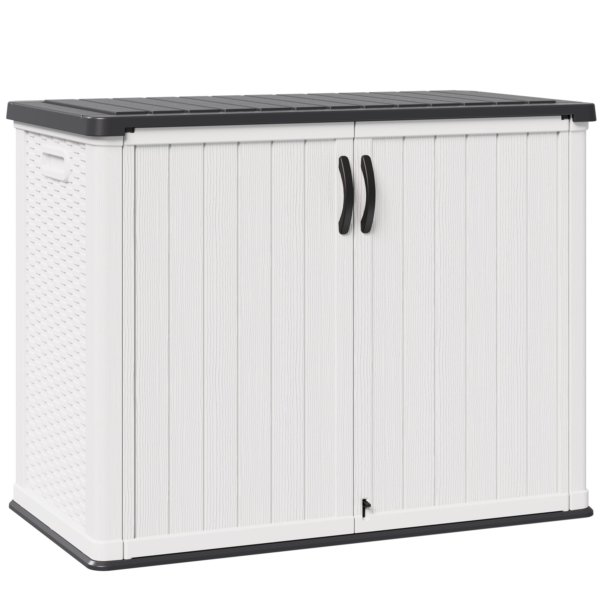 homall-metal-shed-ger-teschrank-26-cu-ft-wei-gartenbox image 2