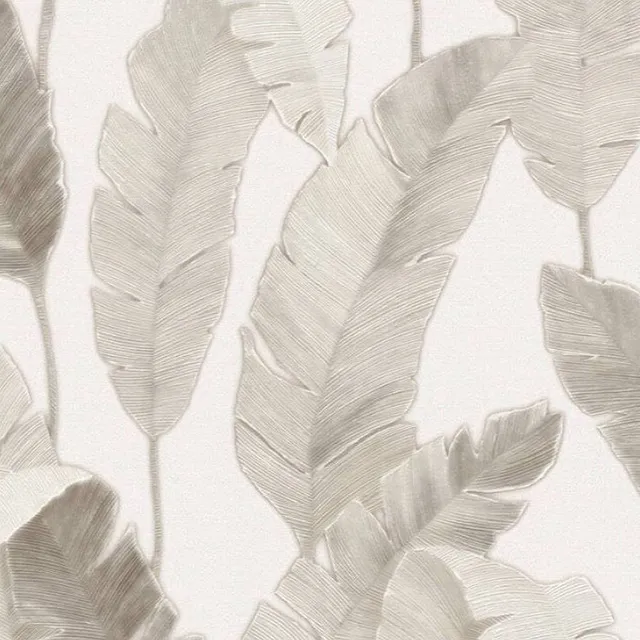 livingwalls-travel-styles-vliestapete-wei-beige-botanik-10-05m image 1