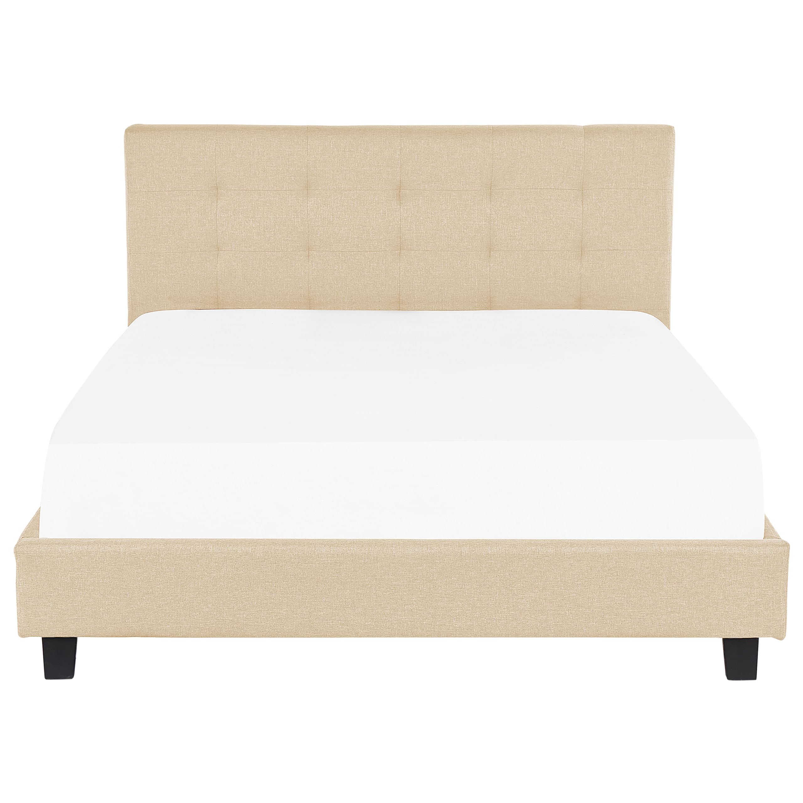 beliani-la-rochelle-polsterbett-180x200-beige-mit-lattenrost image 4